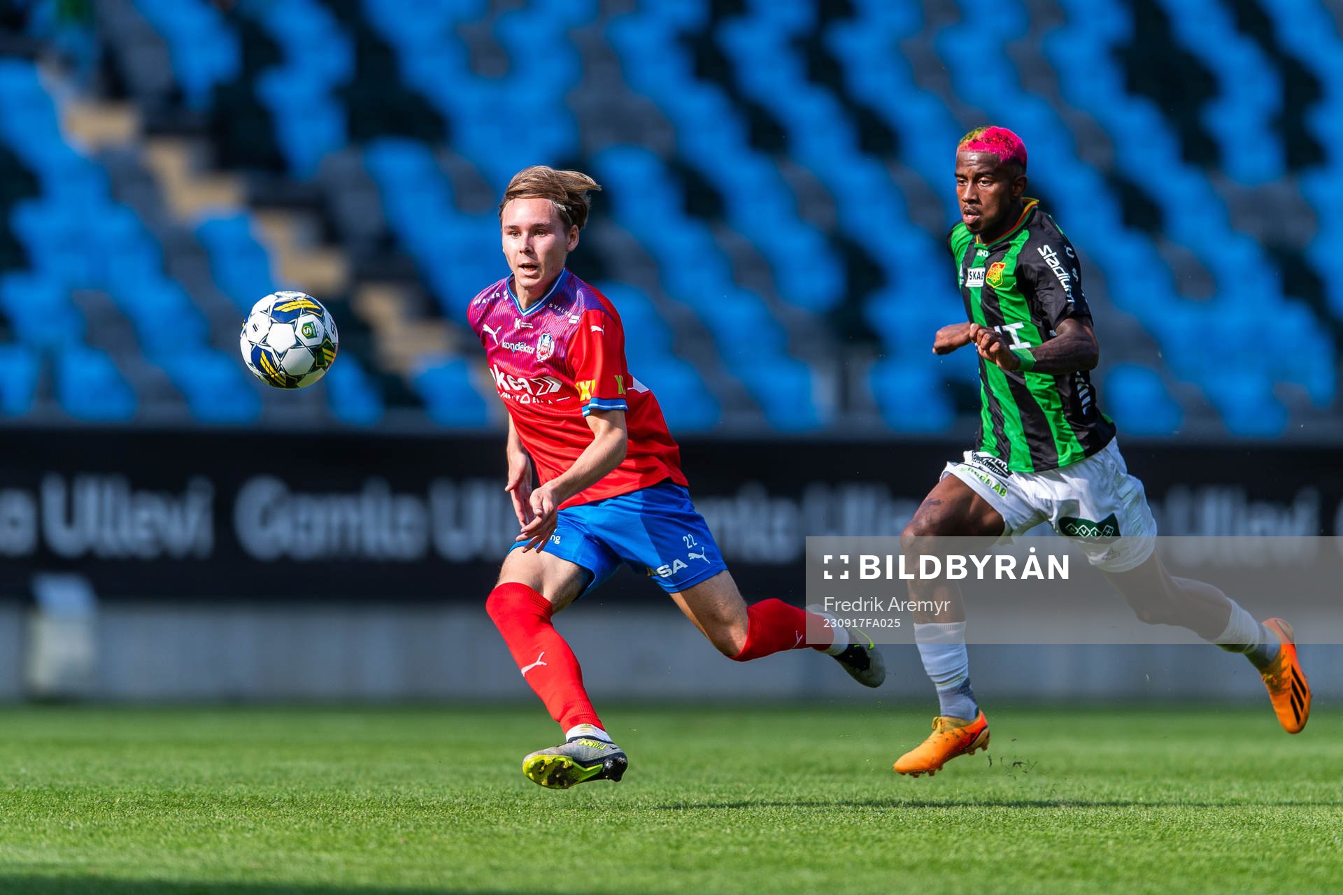 Helsingborgs Simon Bengtsson och GAIS Chovanie Shakur