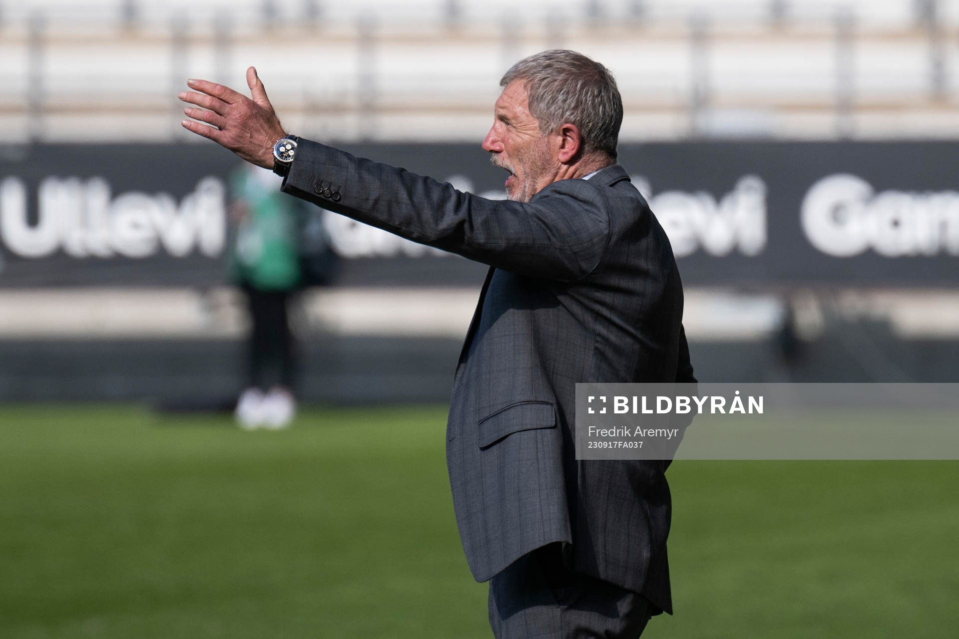 Helsingborgs tränare Stuart Baxter