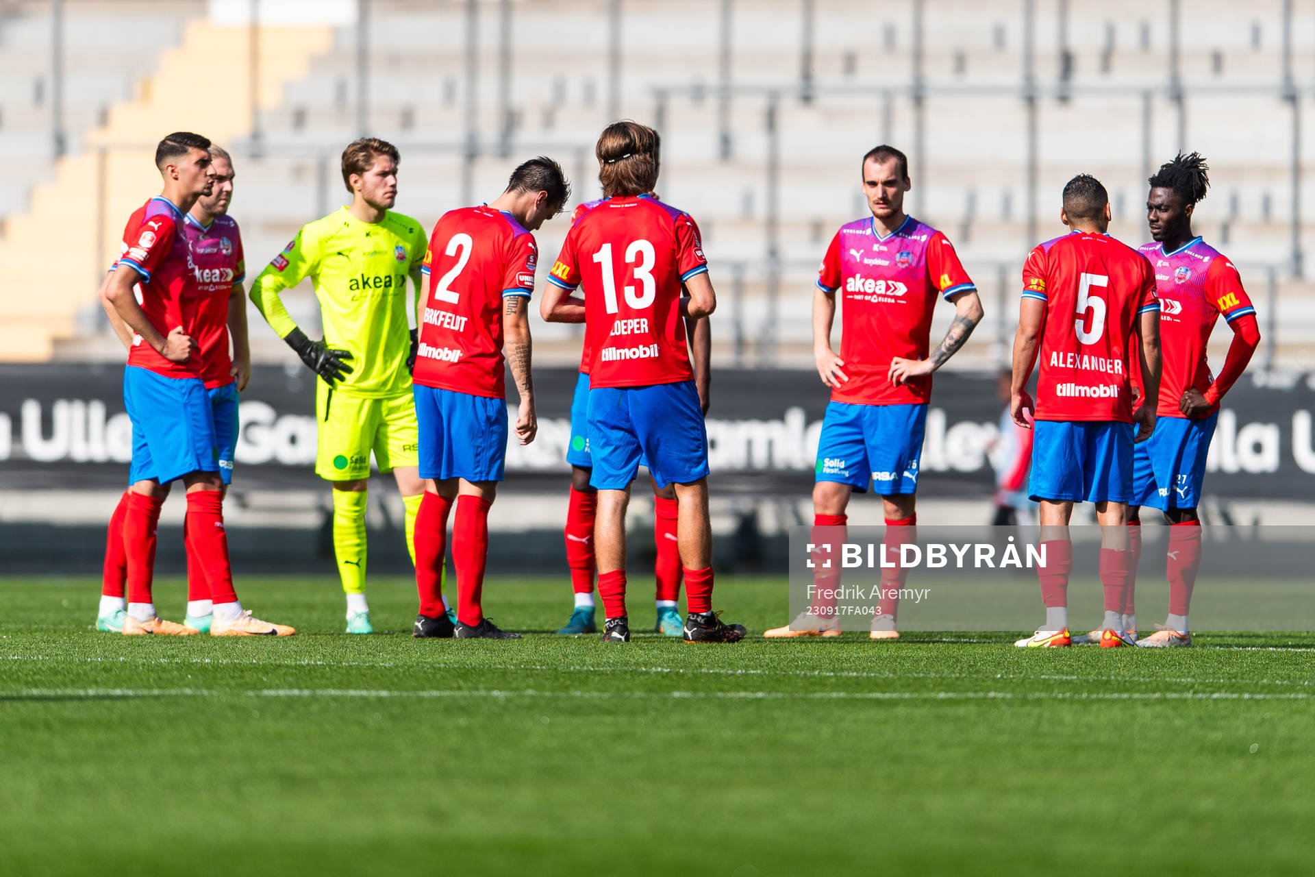 Helsingborgs spelare samlas