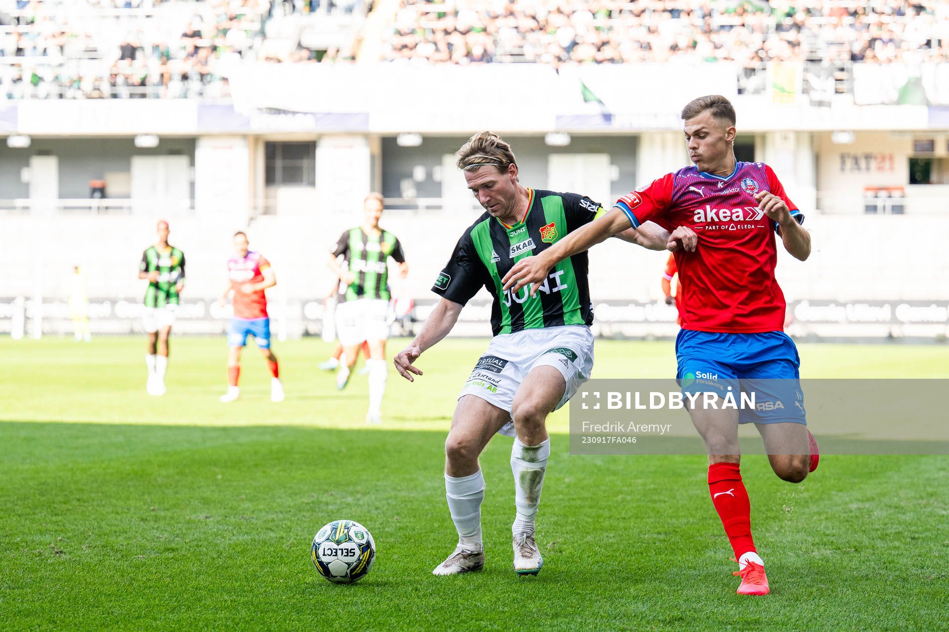 GAIS August Wängberg och Helsingborgs Erik Ring