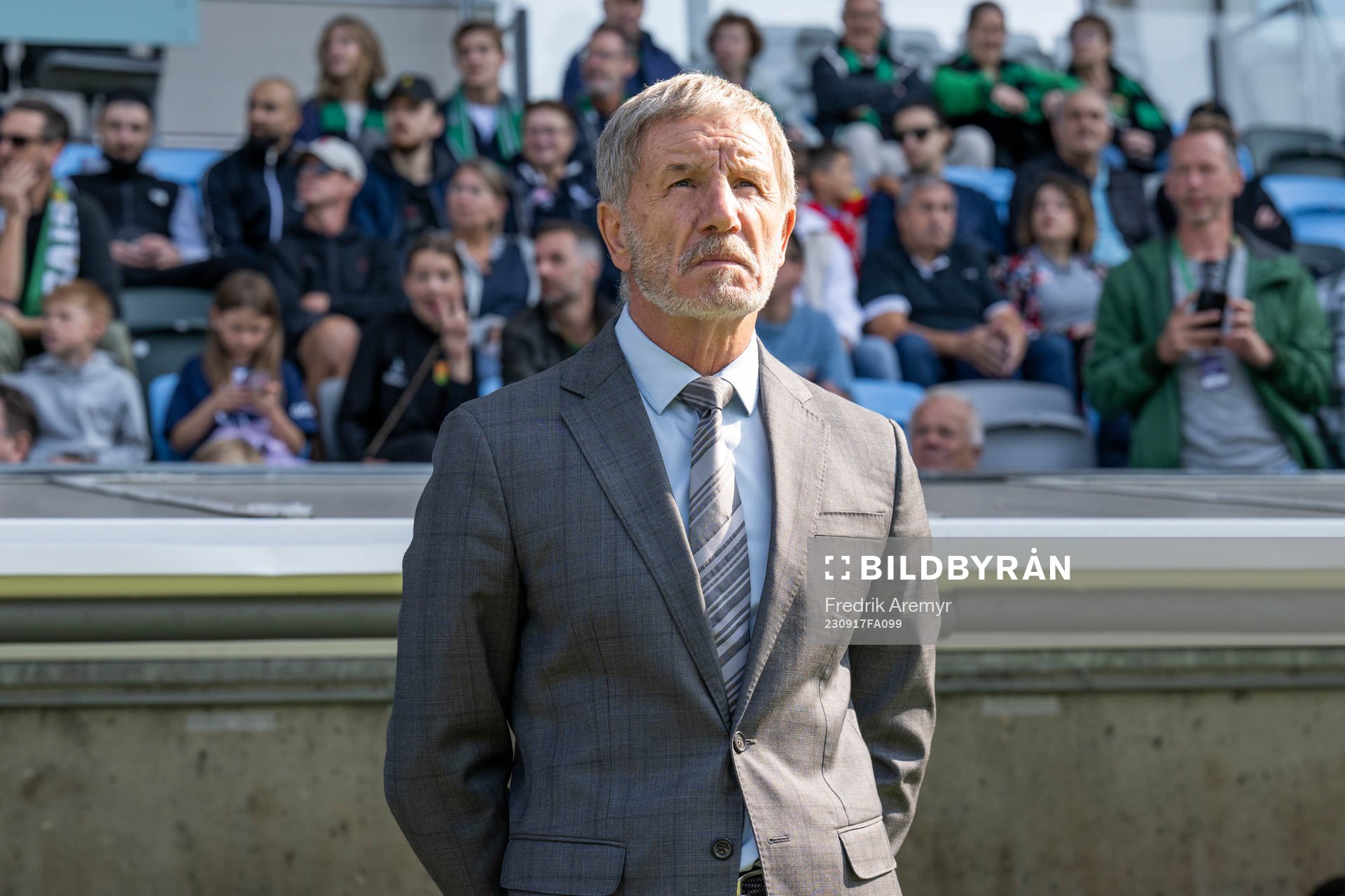 Helsingborgs tränare Stuart Baxter