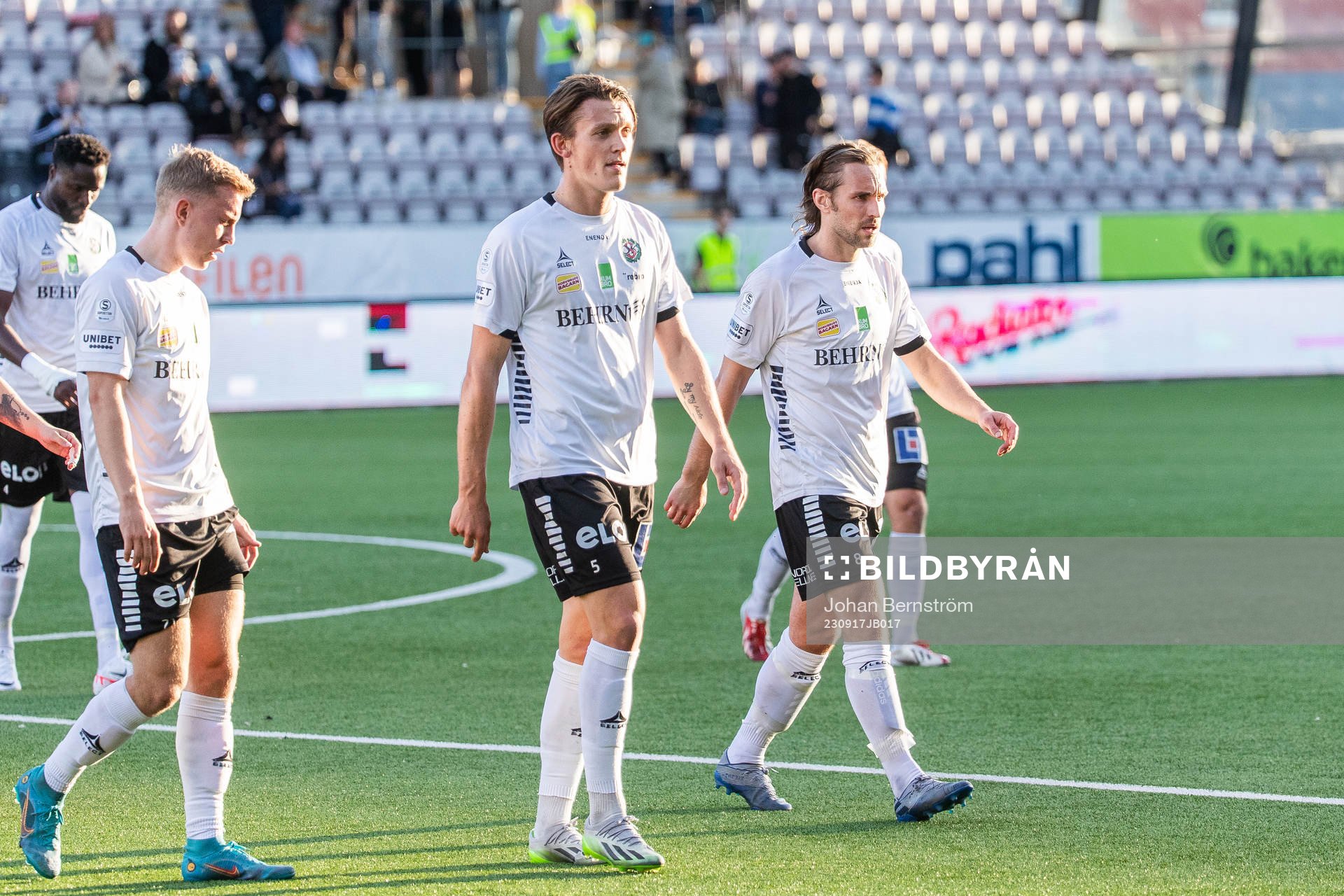 Örebros David Seger, Daniel Hultqvist och Kevin Walker