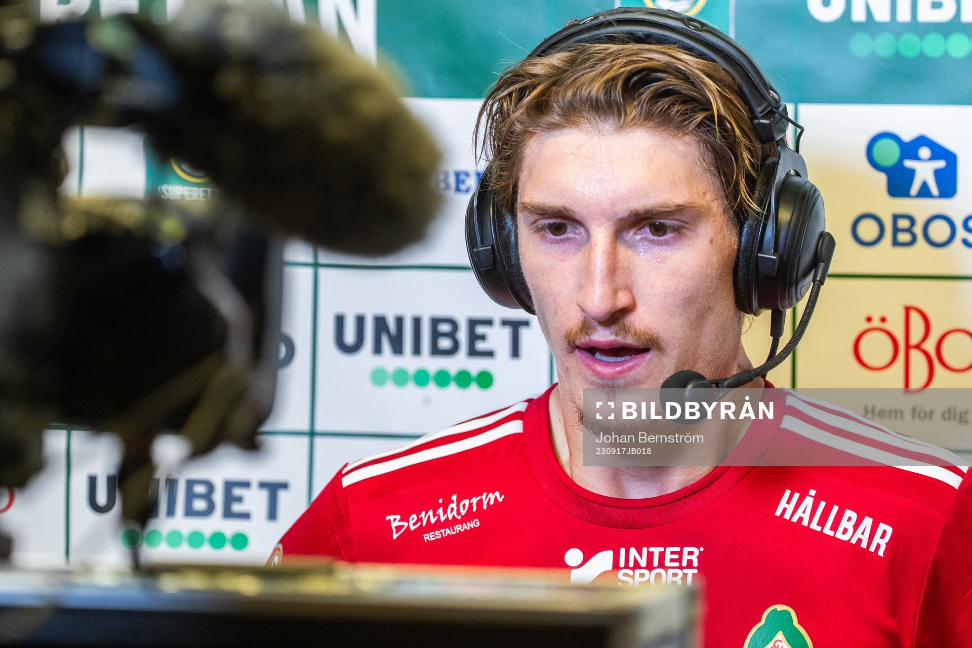 Skövde AIKs Hugo Engström