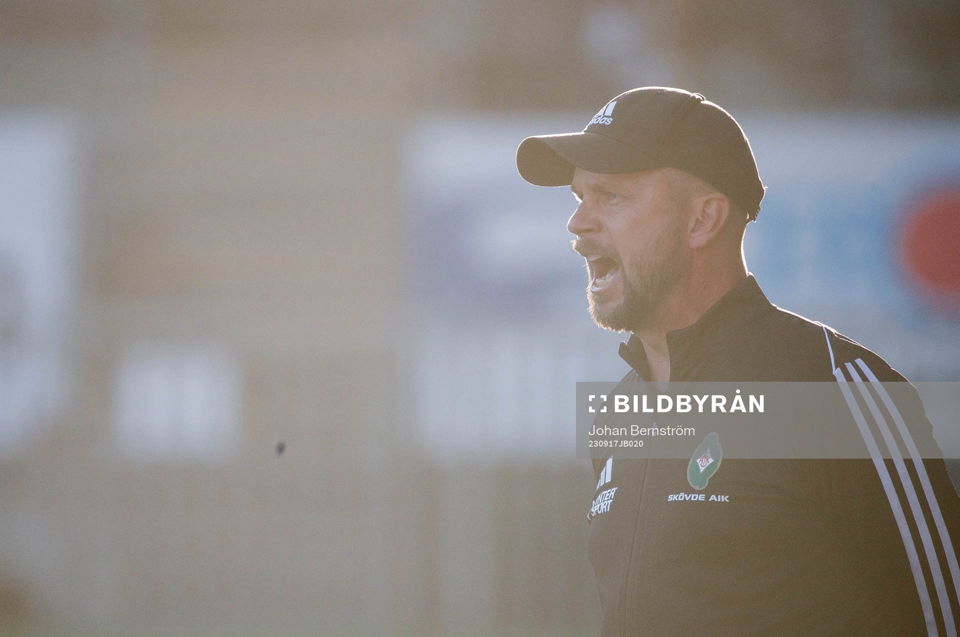 Skövde AIKs tränare Tobias Linderoth