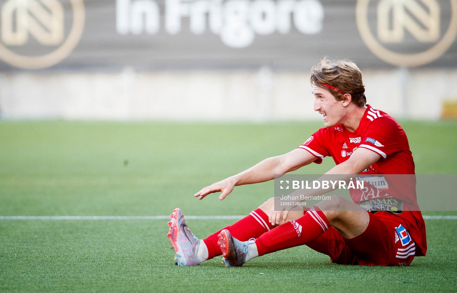 Skövde AIKs Hugo Engström deppar