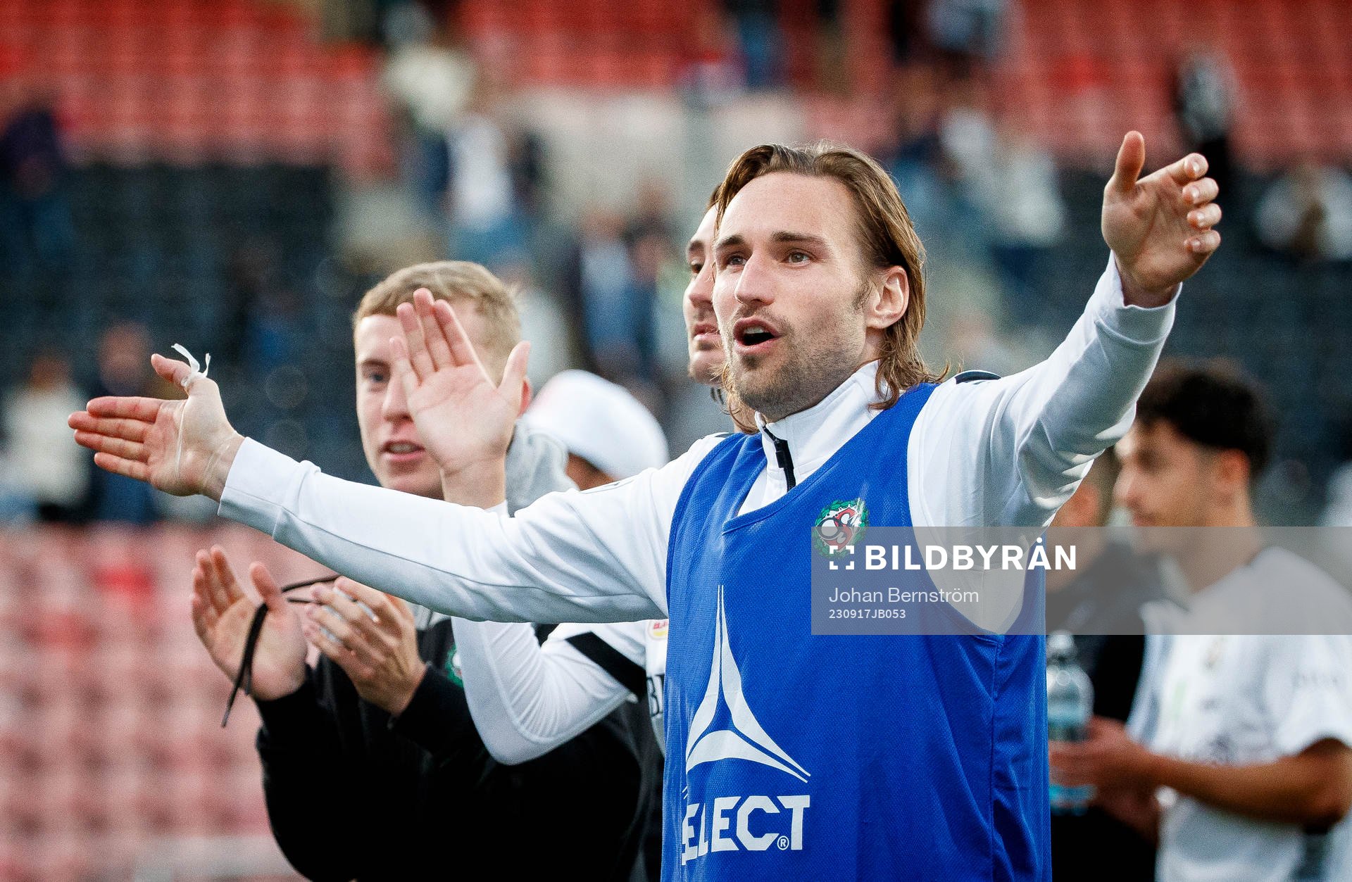 Örebros Kevin Walker jublar