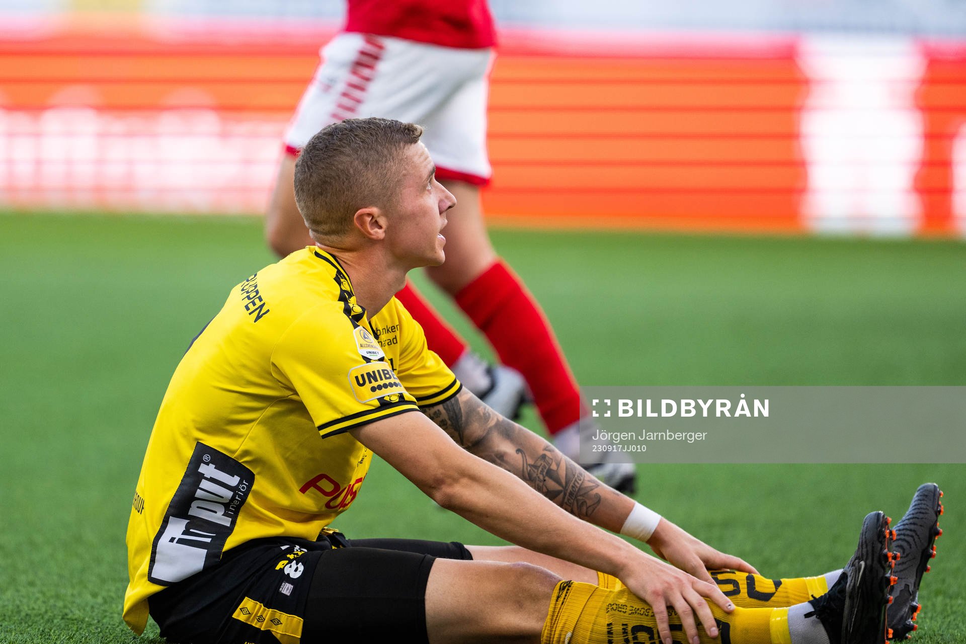 Elfsborgs Sebastian Holmen deppar