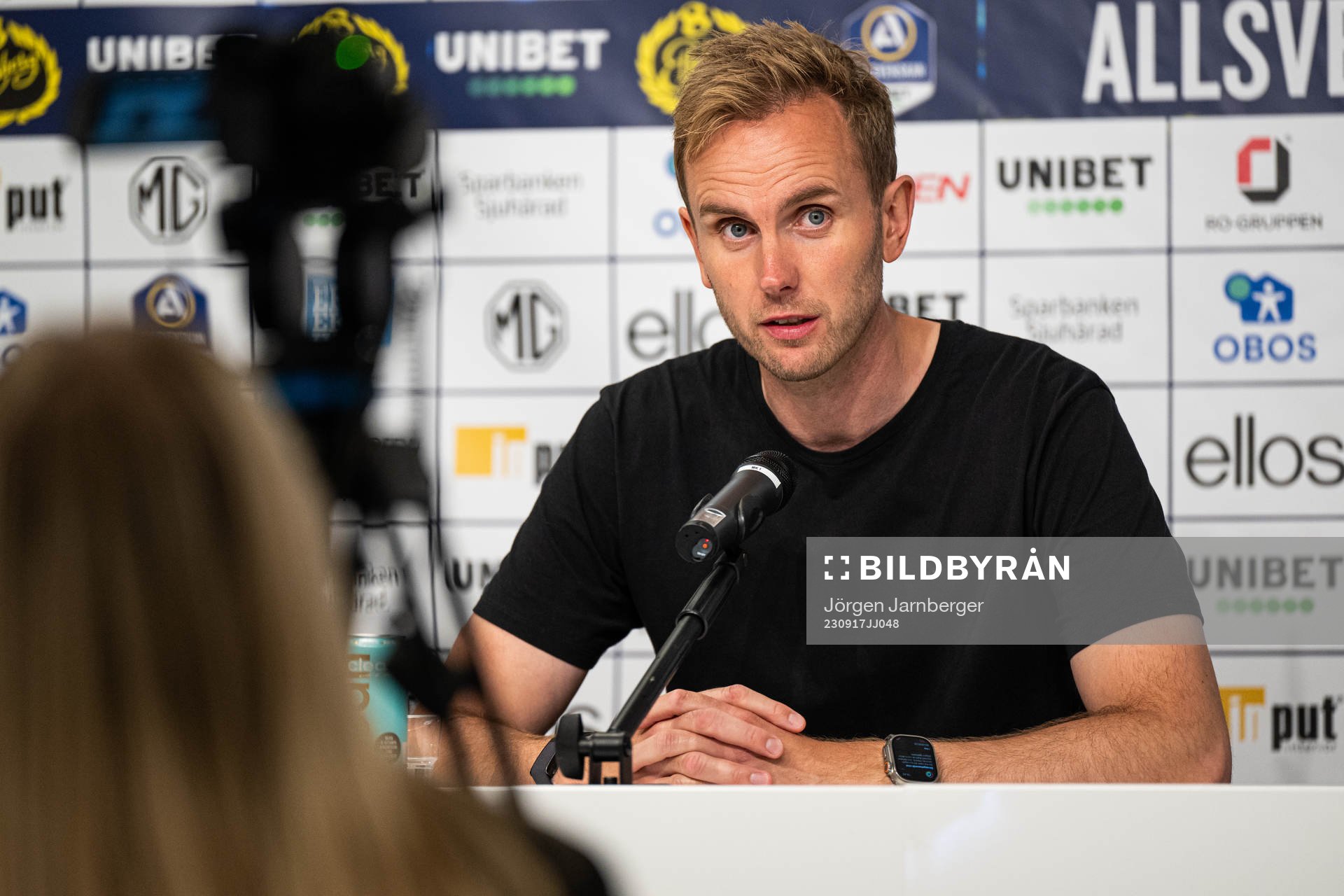 Kalmars tränare Henrik Jensen
