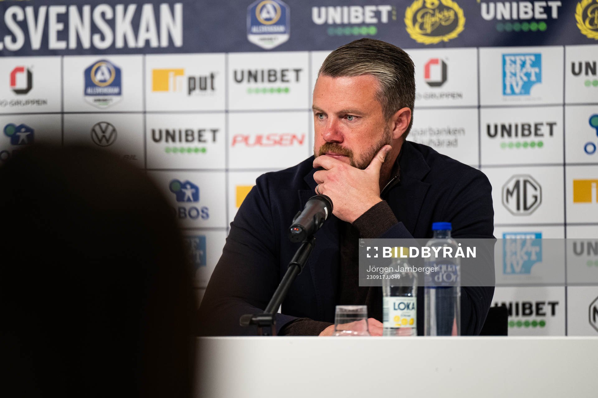 Elfborgs manager Jimmy Thelin