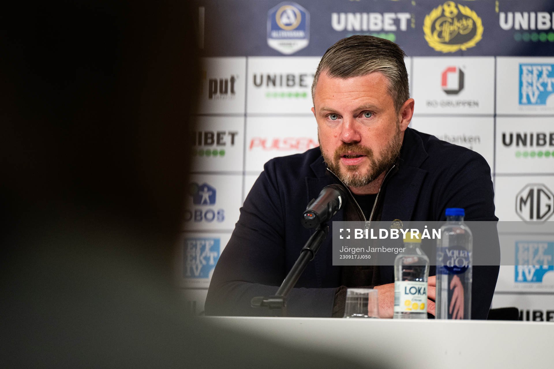 Elfborgs manager Jimmy Thelin