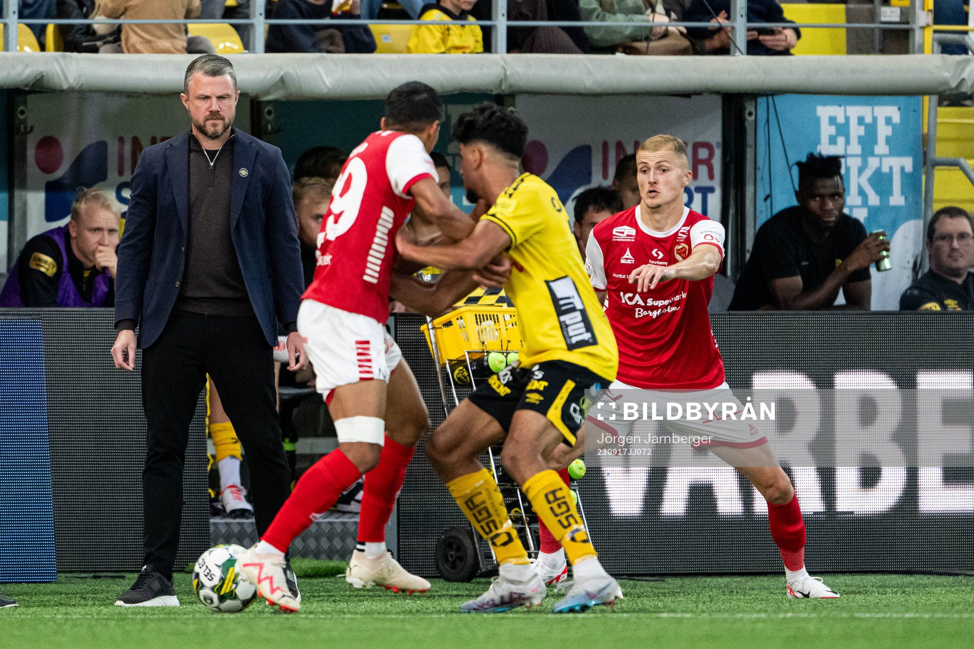 Elfsborgs manager Jimmy Thelin