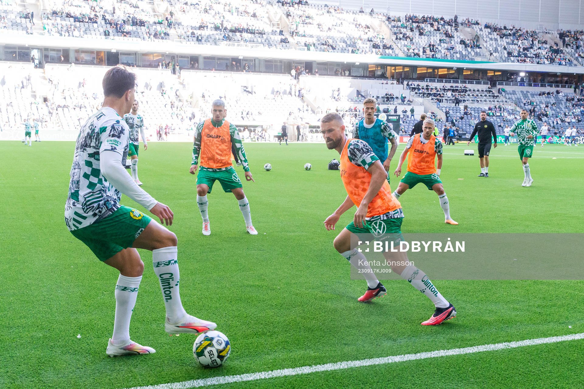 Hammarbys Jusef Erabi och Mads Fenger Nielsen