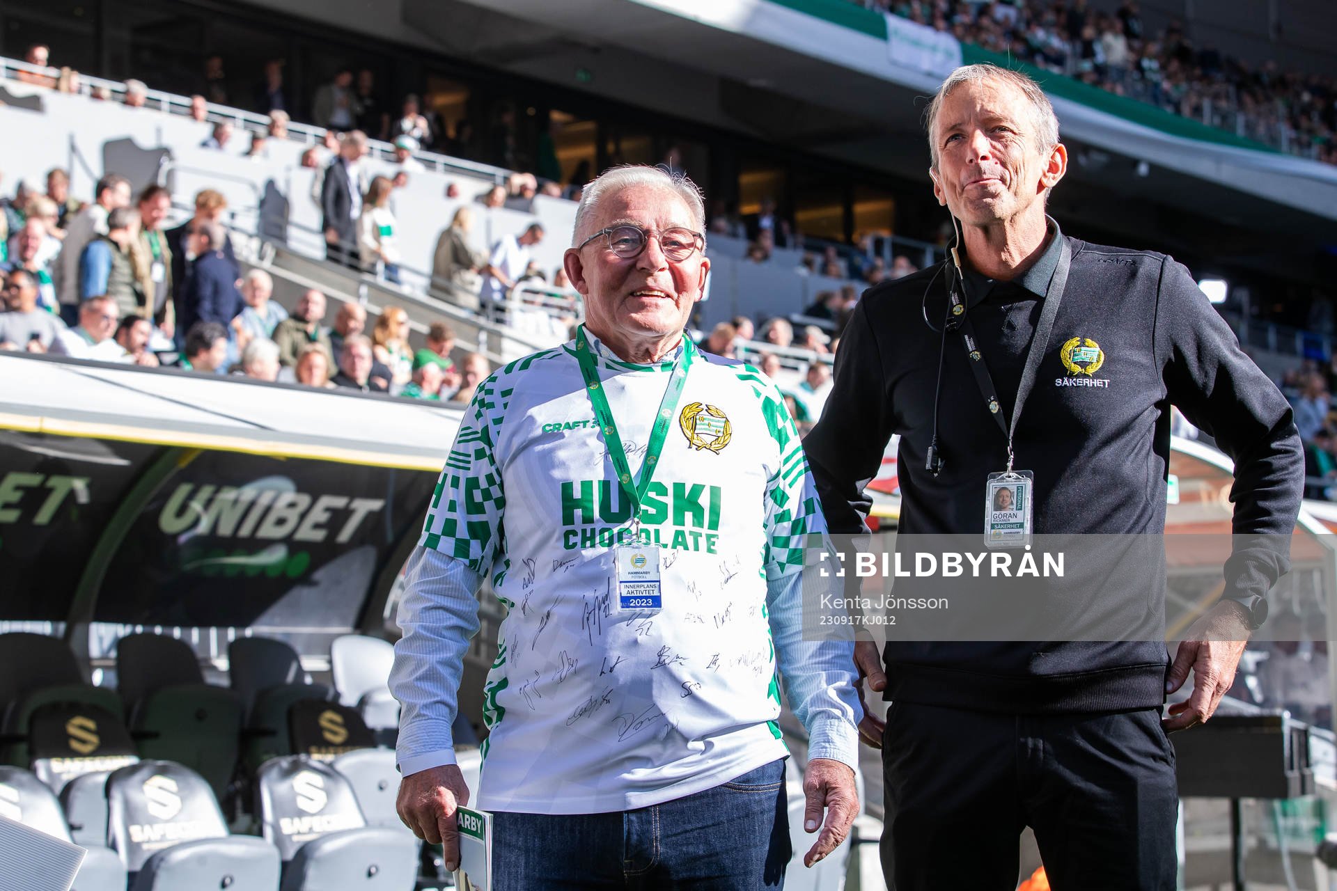 Tidigare hammarbyspelaren Kenneth “Kenta” Ohlsson, här