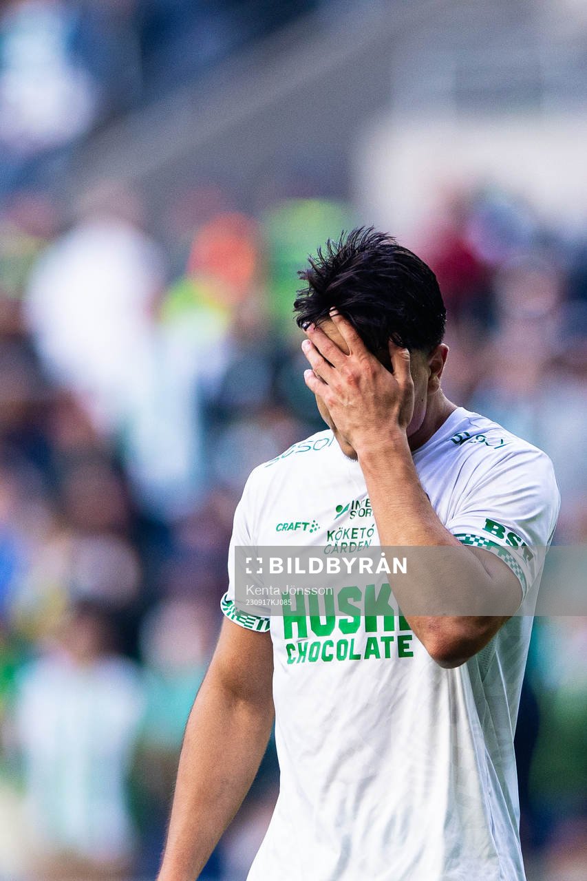 Hammarbys Jusef Erabi deppar