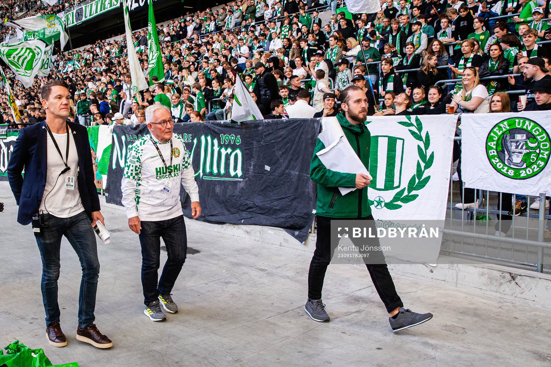 Hammarbys legendar Kenta Olsson hyllas