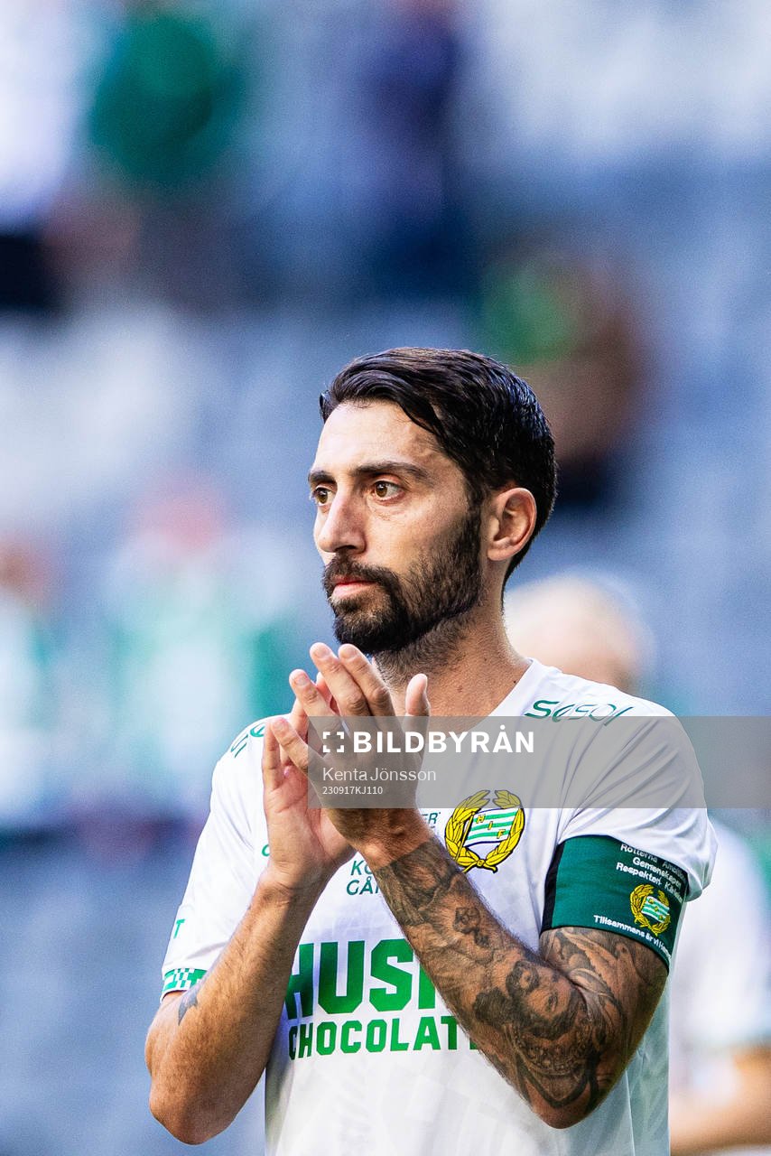 Hammarbys Nahir Besara deppar