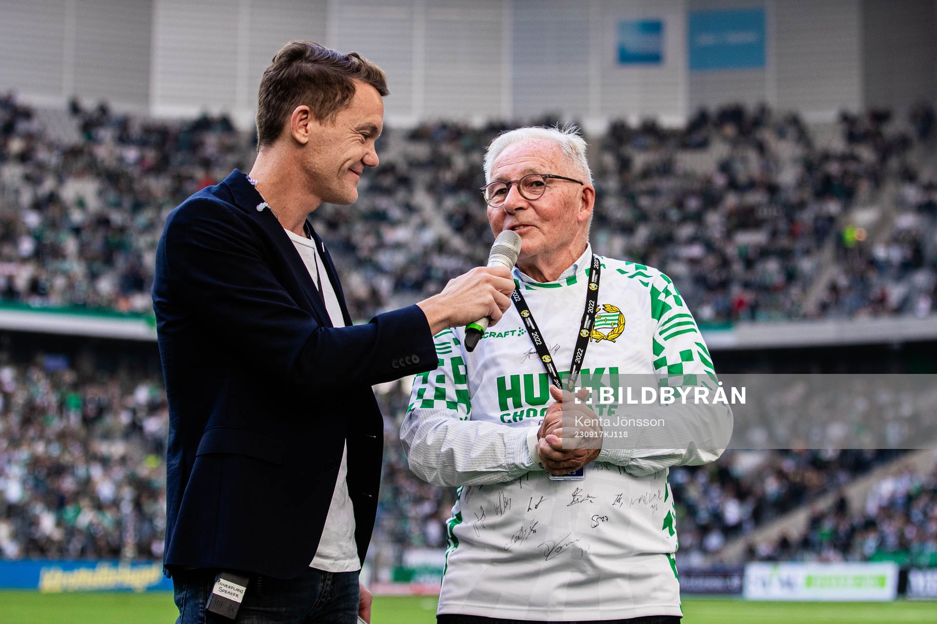 Hammarbys legendar Kenta Olsson hyllas