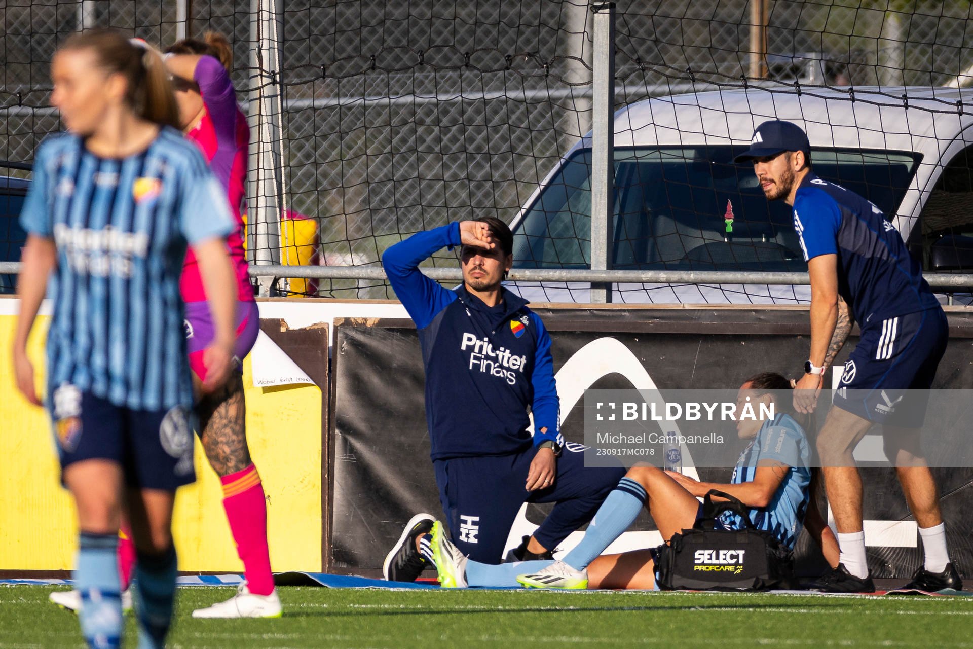 Djurgårdens Beata Kollmats bytes ut skadat