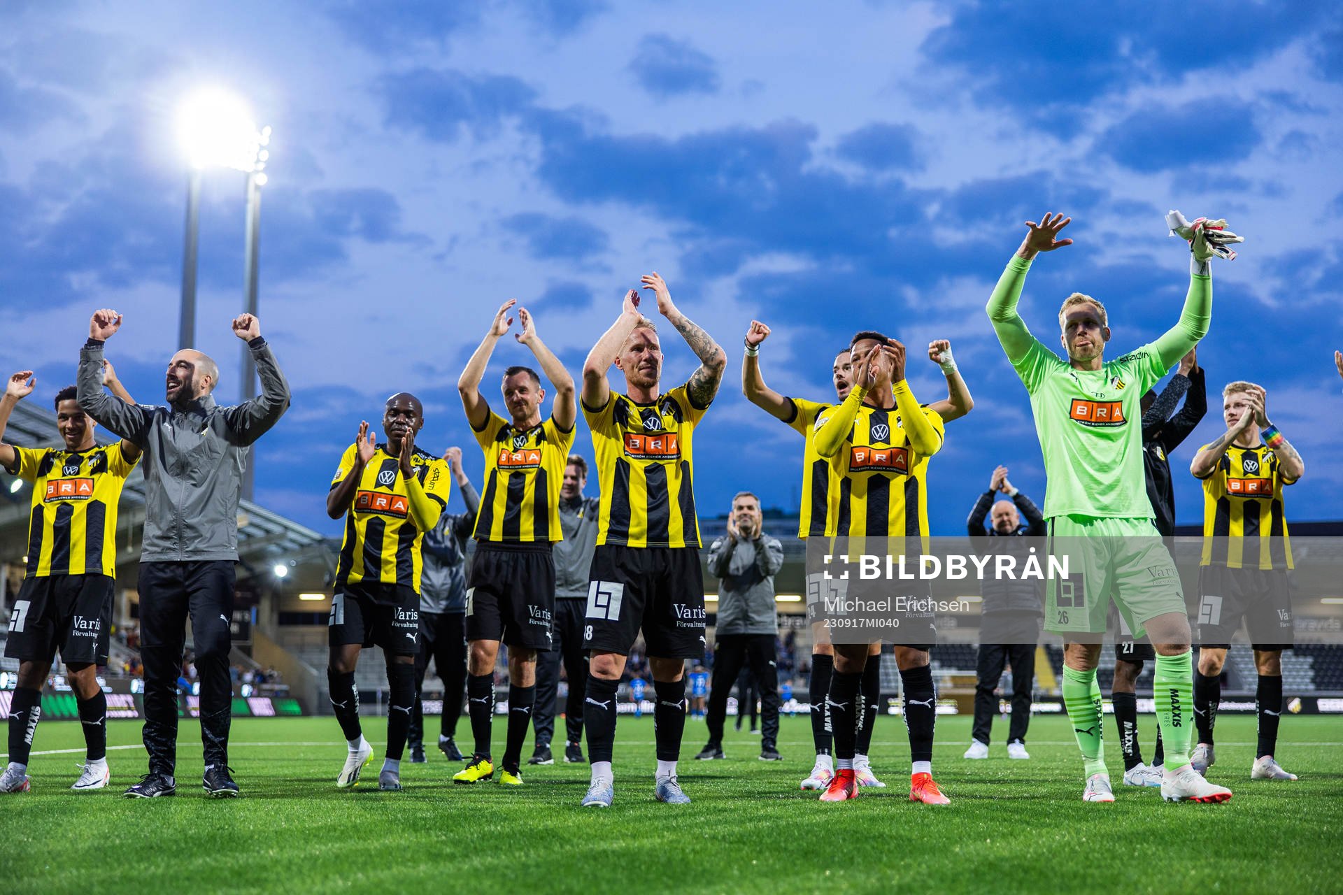 Häckens Even Hovland, Mikkel Rygaard Jensen, Amor Layouni,