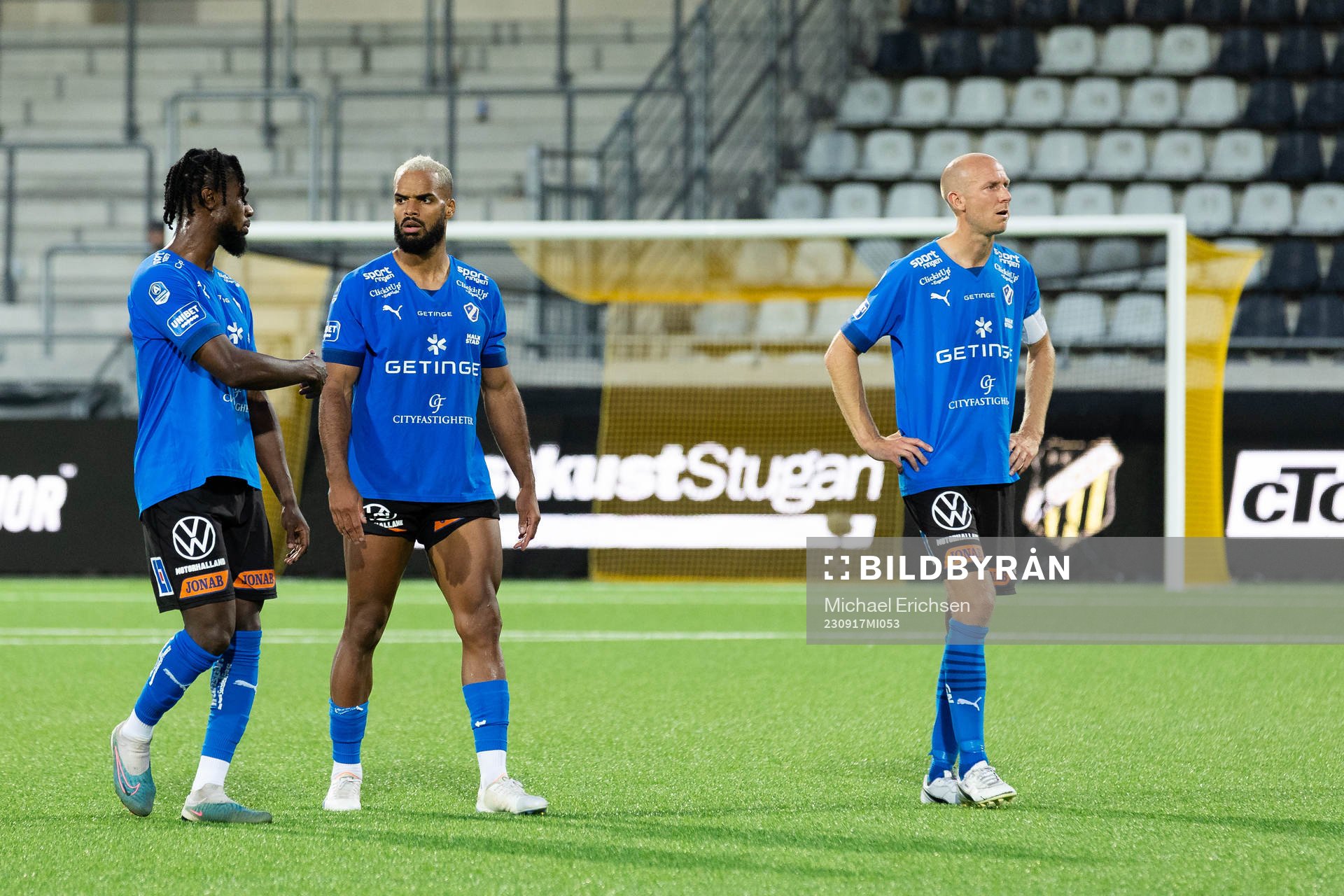 Halmstads Joseph Baffoe, Phil Ofosu-Ayeh och Andreas