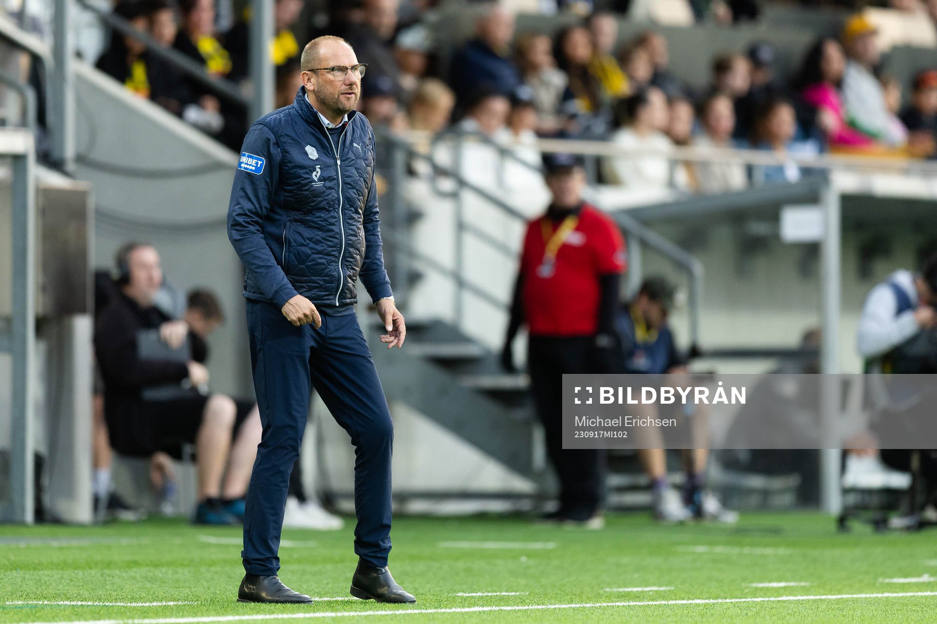 Halmstads tränare Magnus Haglund