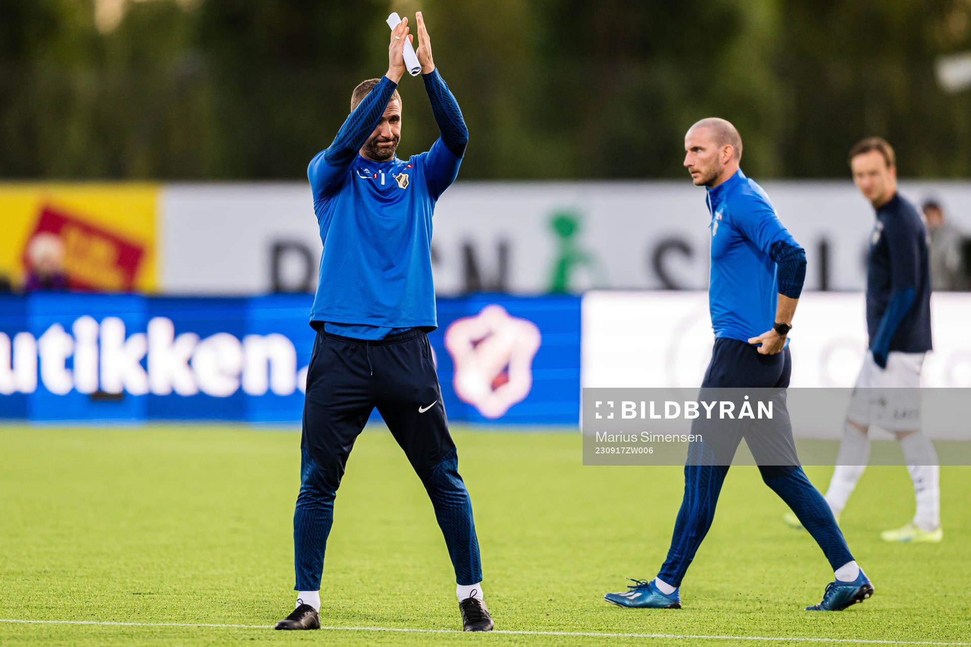 Azar Karadas, assistant coach of Stabæk