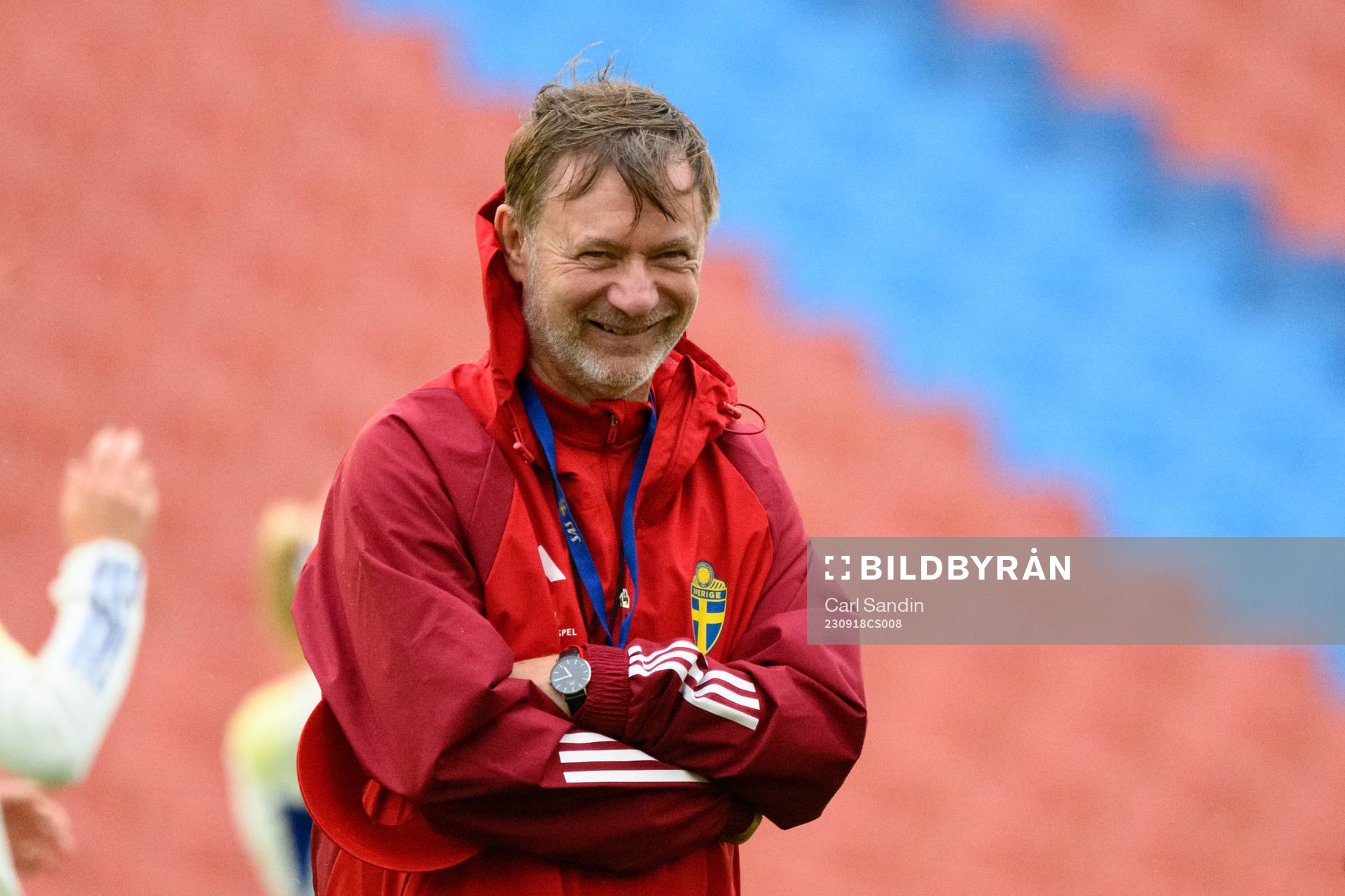 Head coach Peter Gerhardsson of Sweden