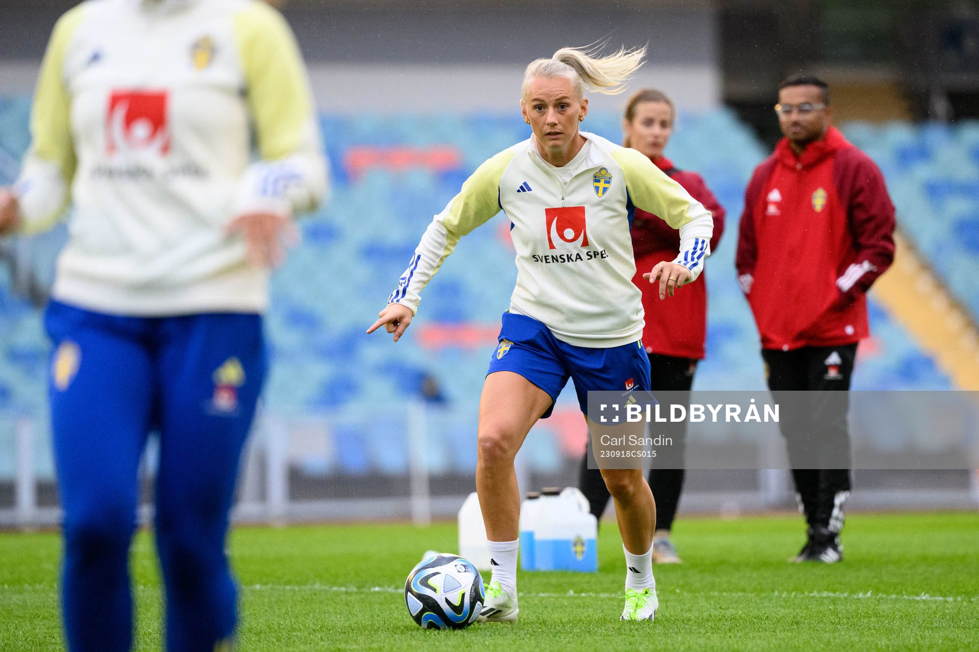 Stina Blackstenius of Sweden