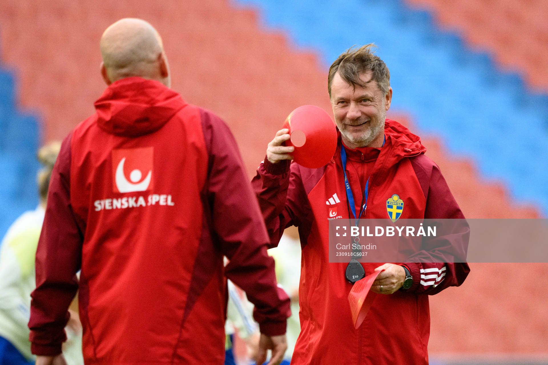 Head coach Peter Gerhardsson of Sweden