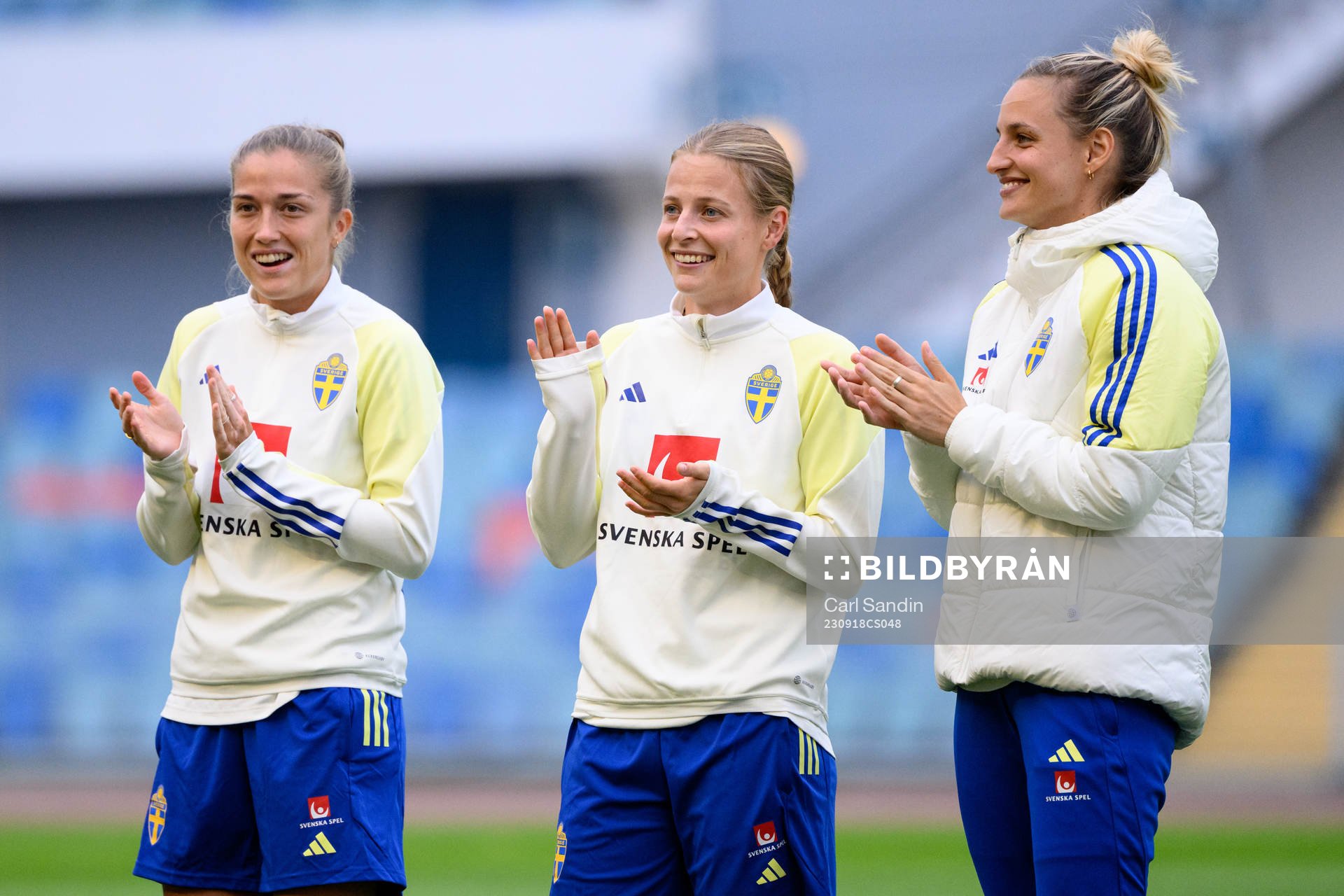 Filippa Angeldahl, Anna Anvegård and Nathalie Björn