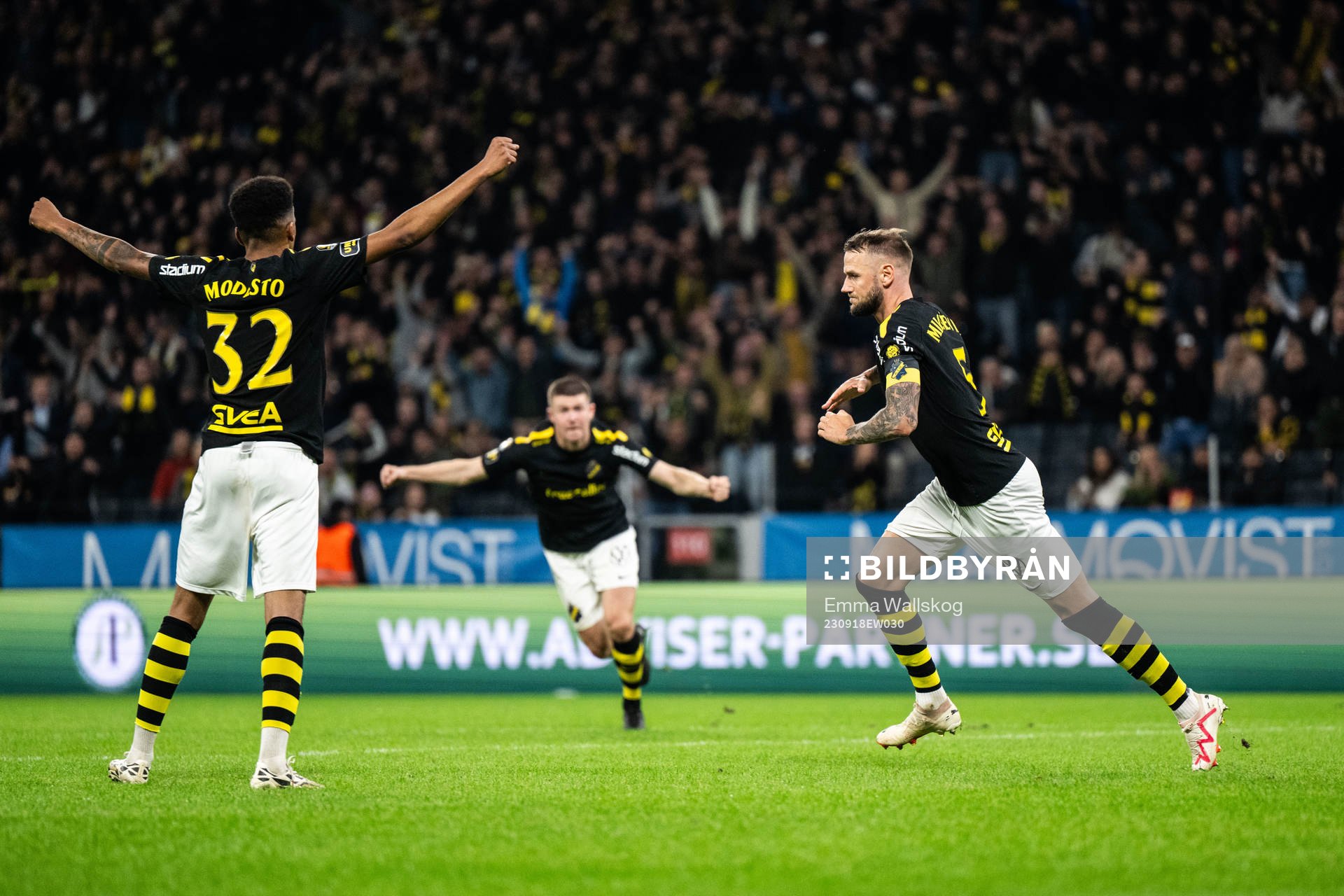 AIKs Alexander Milosevic jublar