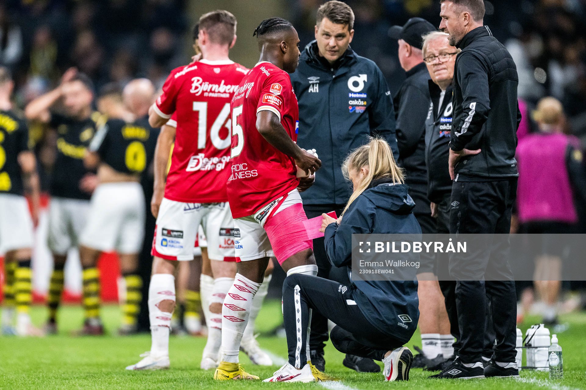 Degerfors Joseph-Claude Agyeman Gyau får vård
