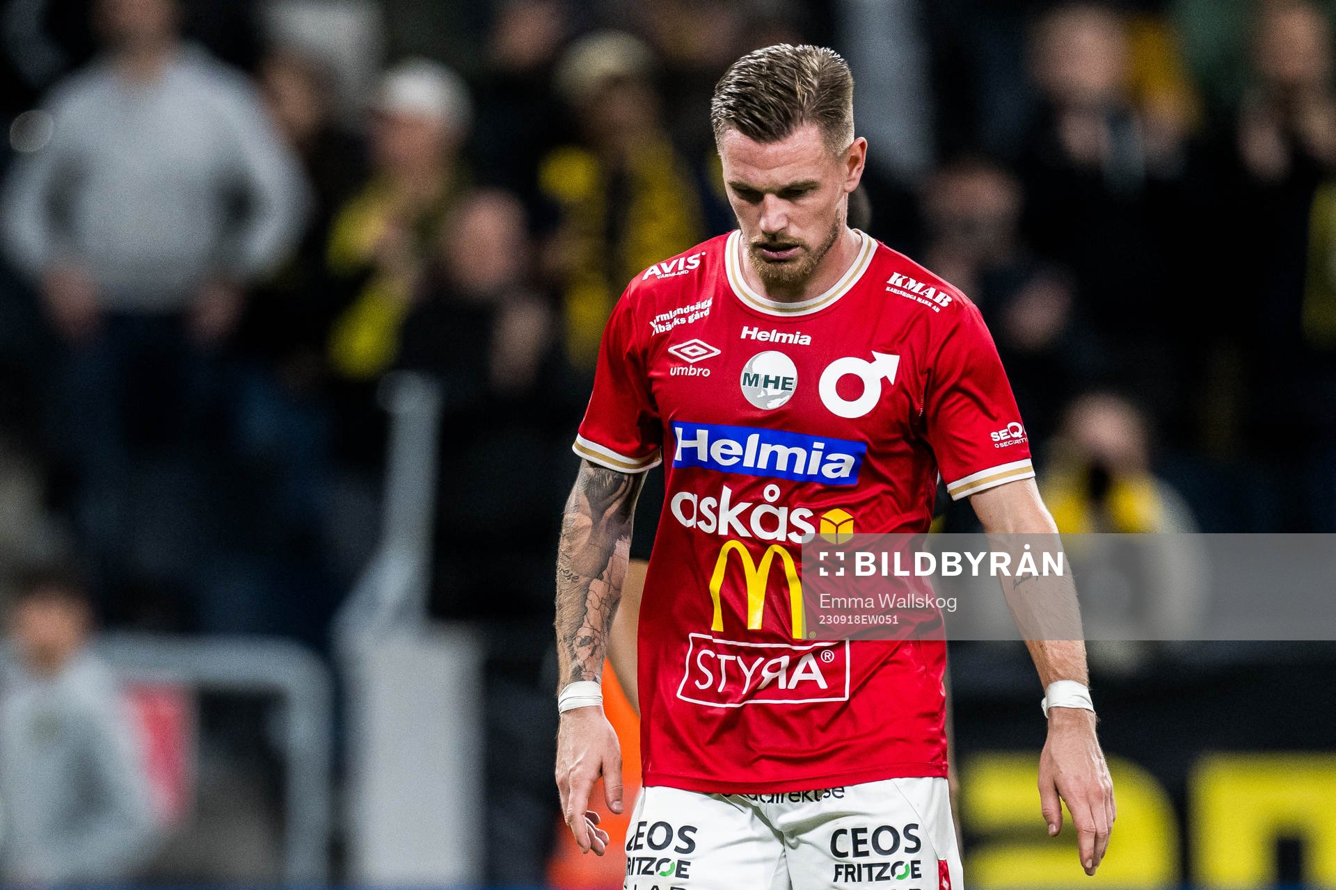 Degerfors Rasmus Örqvist deppar