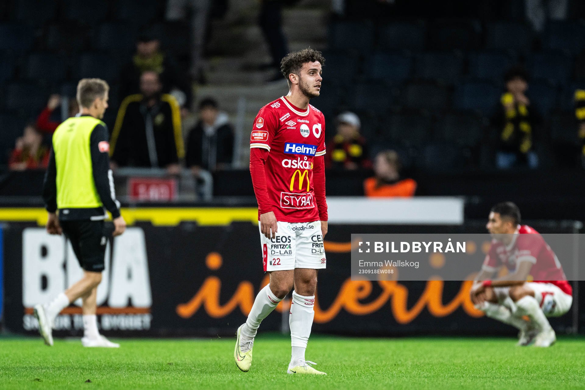 Degerfors Justin Salmon deppar