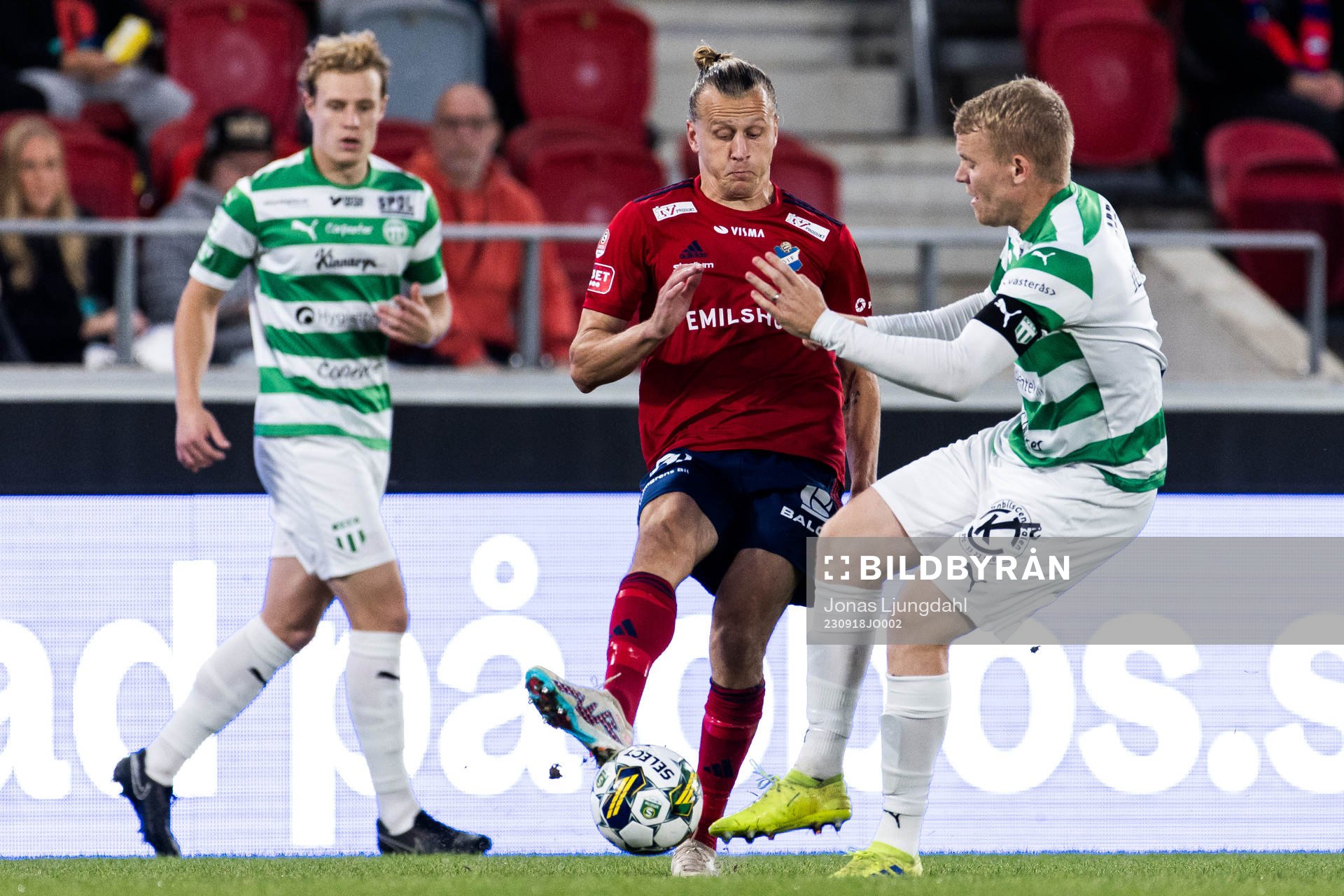 Östers Jesper Jonasson Westermark och Västerås SKs Simon