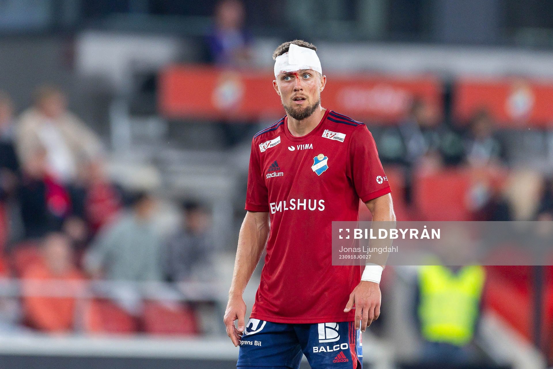 Östers Ivan Kricak med bandage
