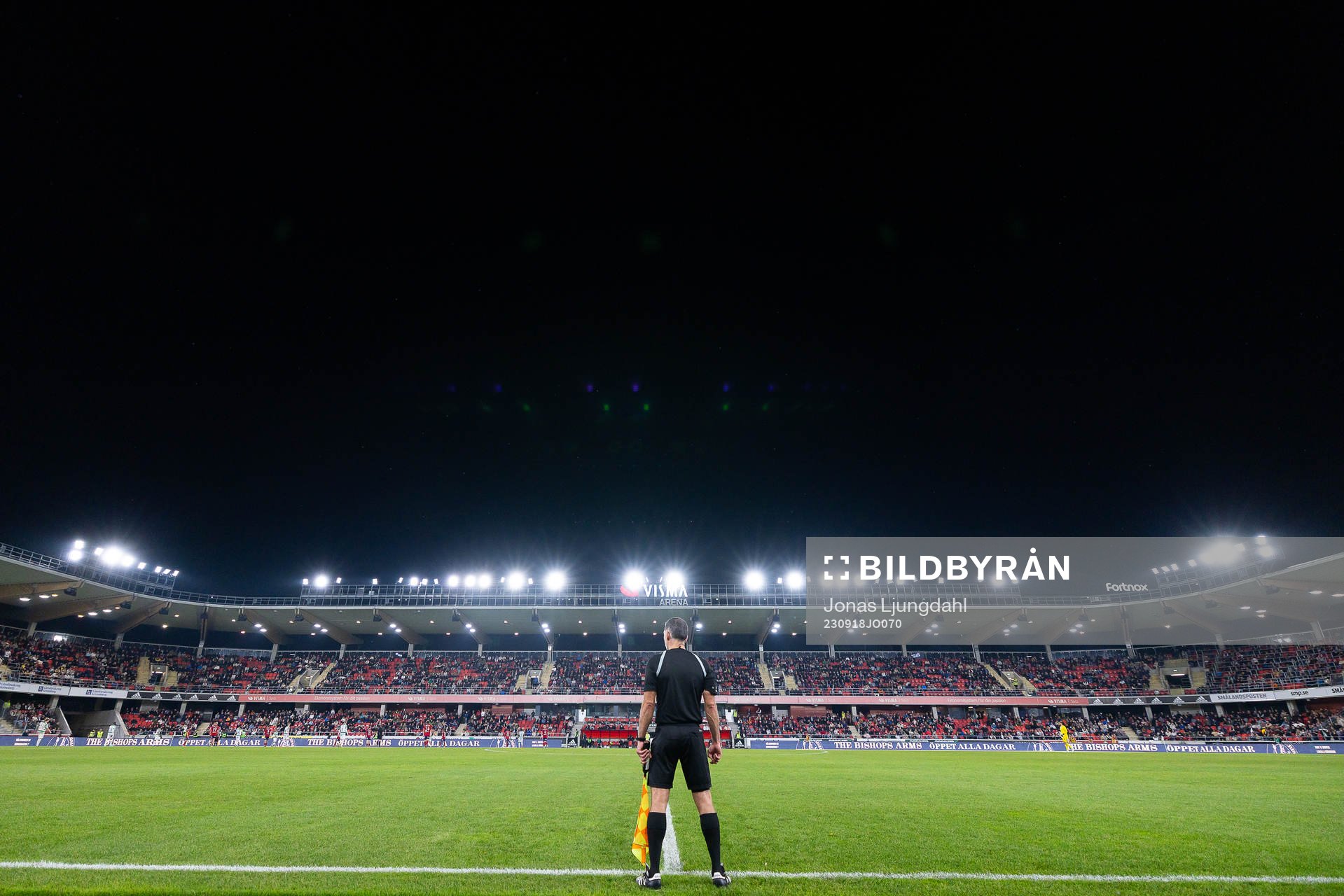 Interör vy från Visma arena