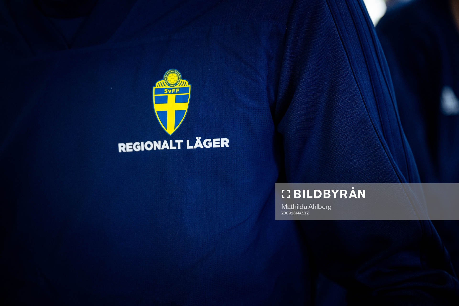 Svenska fotbollsförbundets logotyp och texten Regionalt