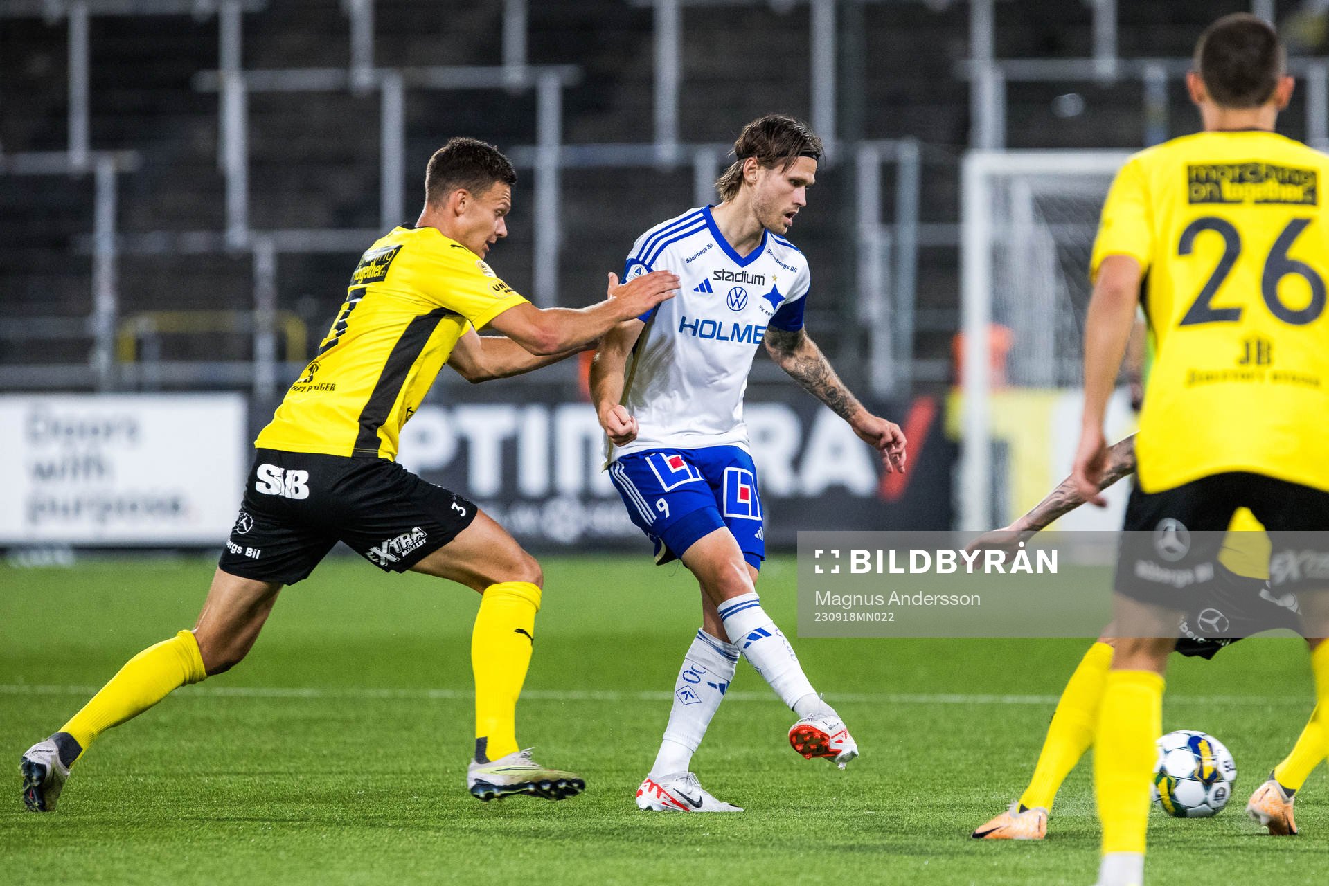 Mjällbys Arvid Brorsson och IFK Norrköpings Arnor