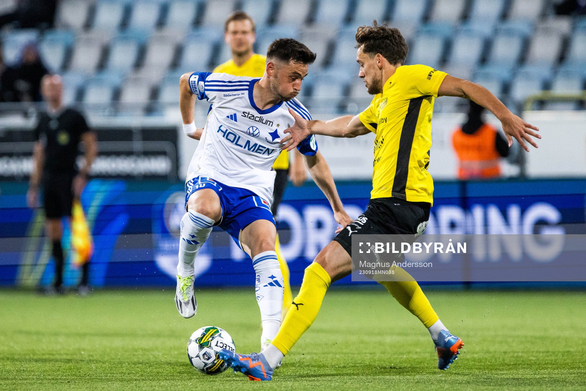 IFK Norrköpings Vito Hammershöy-Mistrati och Mjällbys