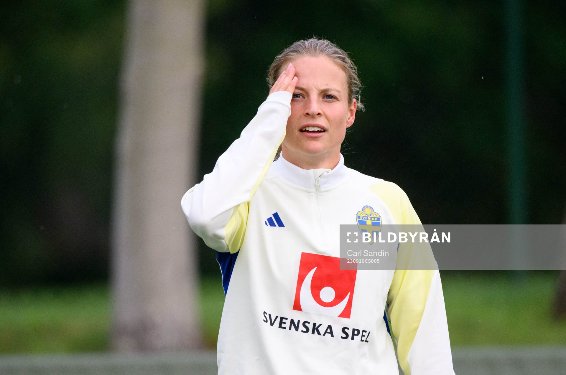 Anna Anvegård of Sweden
