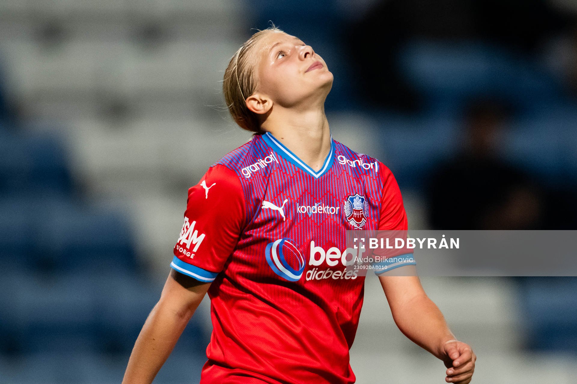 Helsingborgs Alma Larsson deppar