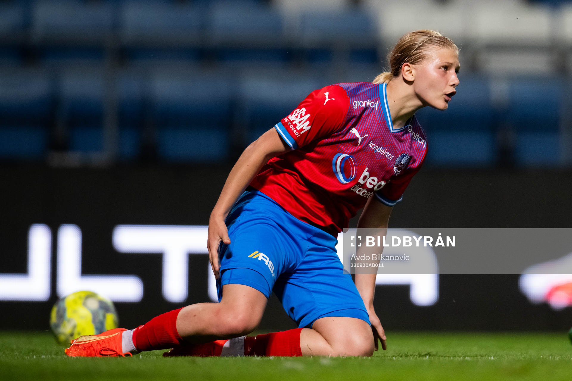 Helsingborgs Alma Larsson deppar