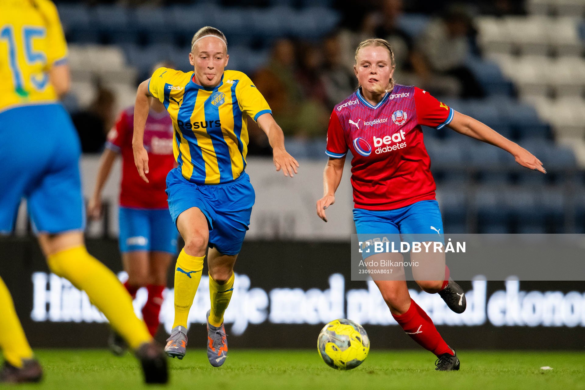 Helsingborgs Agnes Eklöf och Eskilsminnes Alice Hager