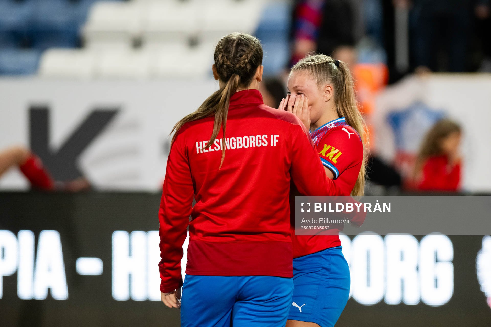 Helsingborgs spelare deppar