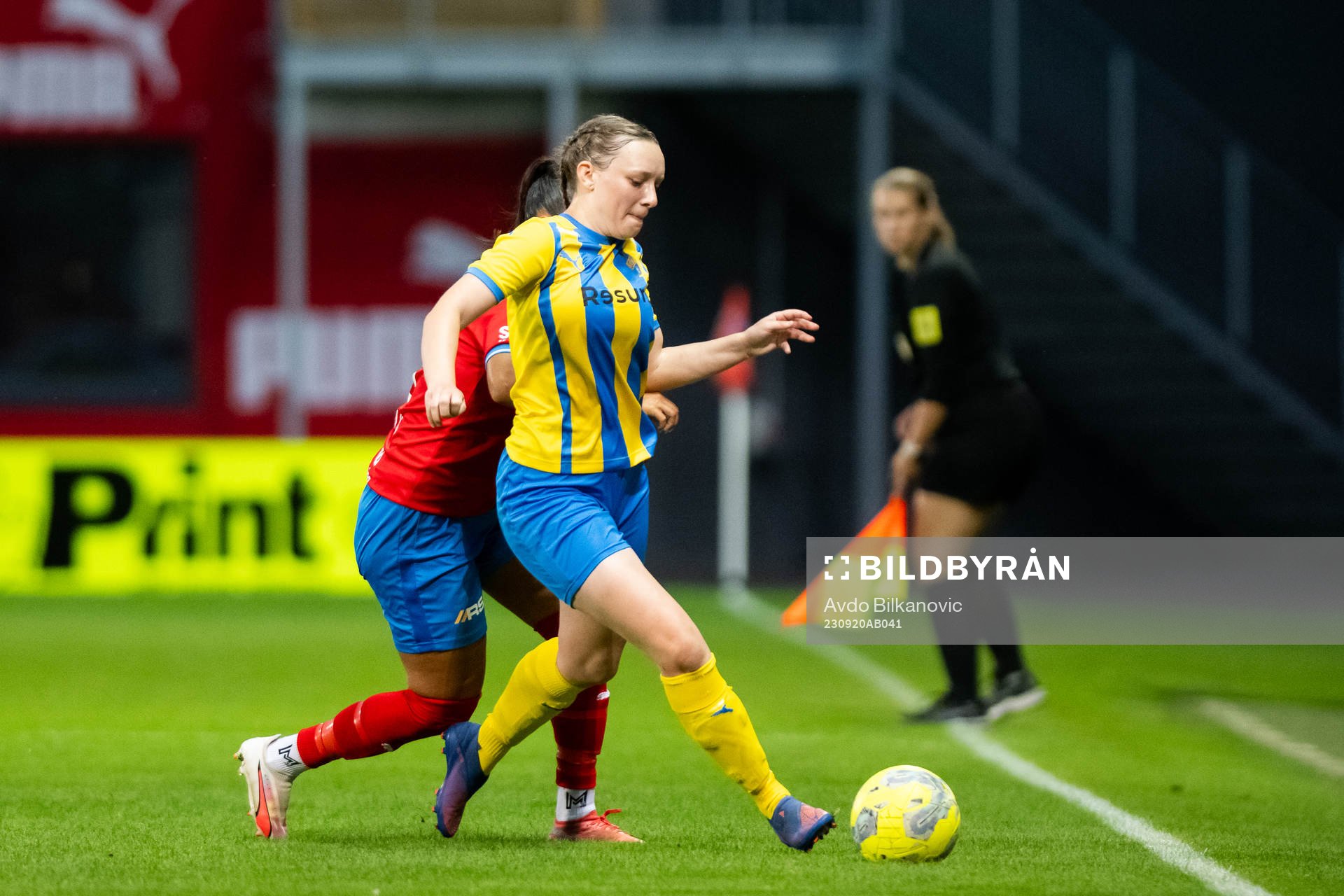 Helsingborgs Ebba Manglind och Eskilsminnes Giza Åberg