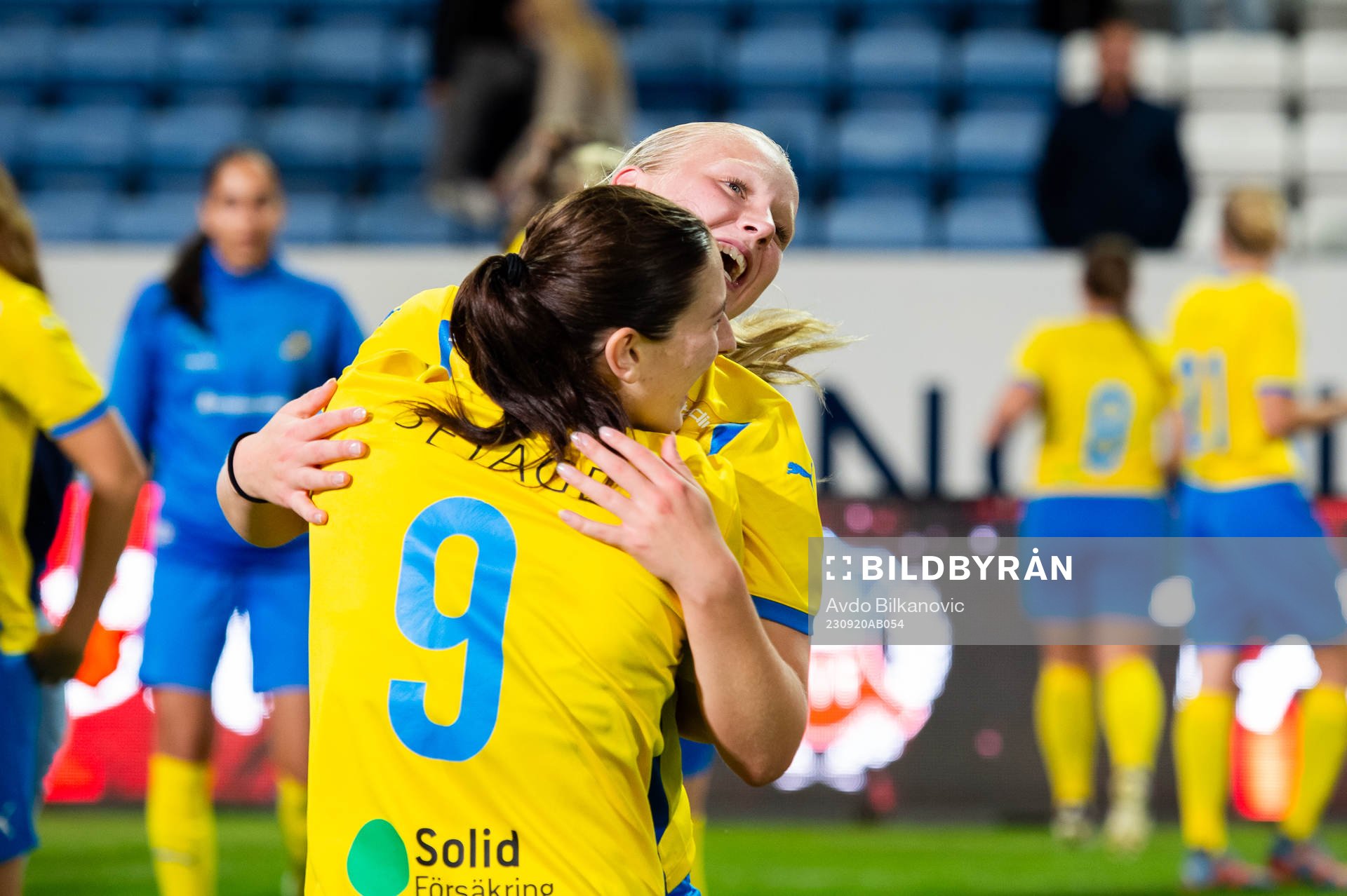Eskilsminnes Crista Billström och Jasmine Hansen