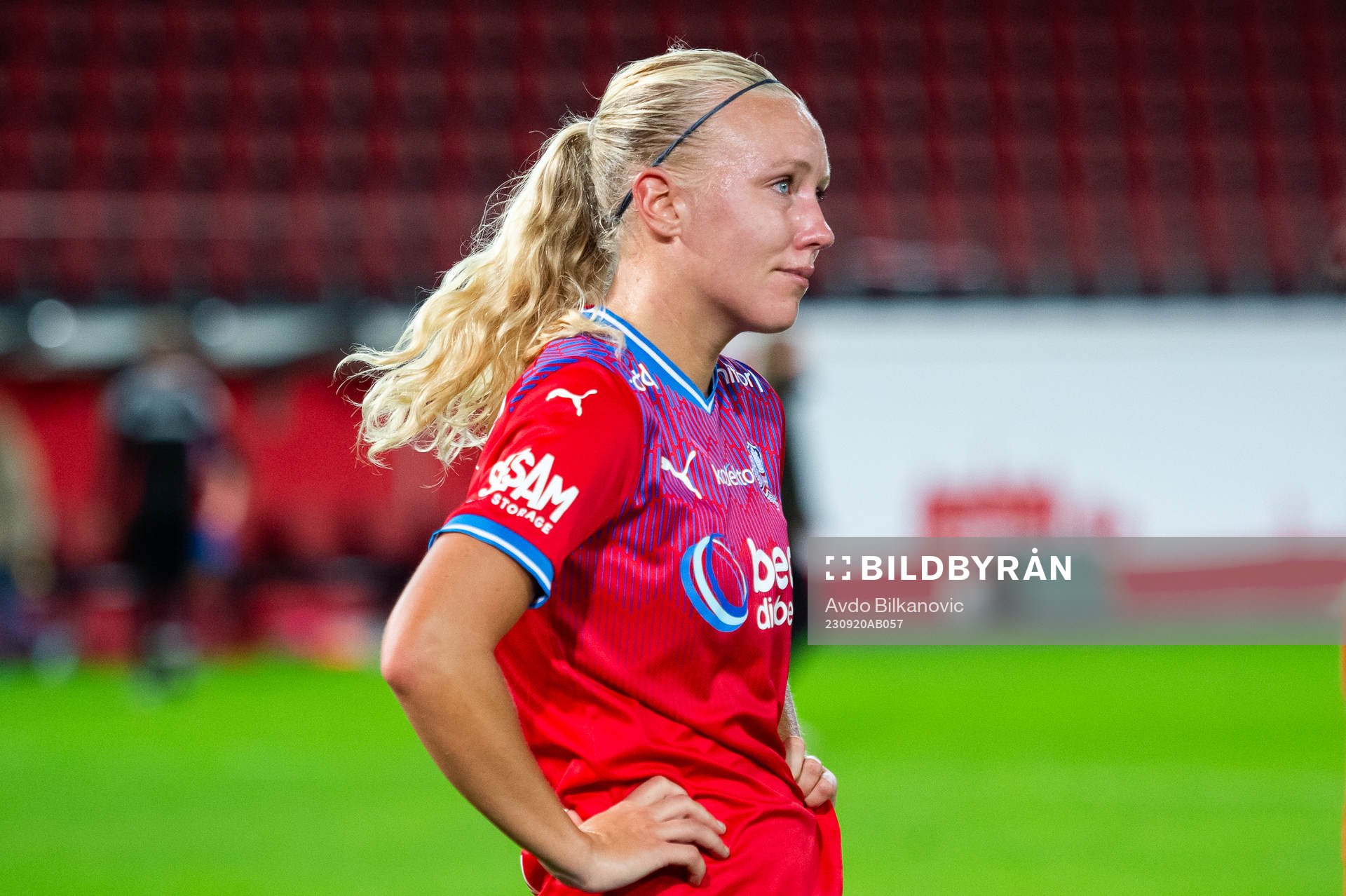 Helsingborgs Johanna Andersson deppar