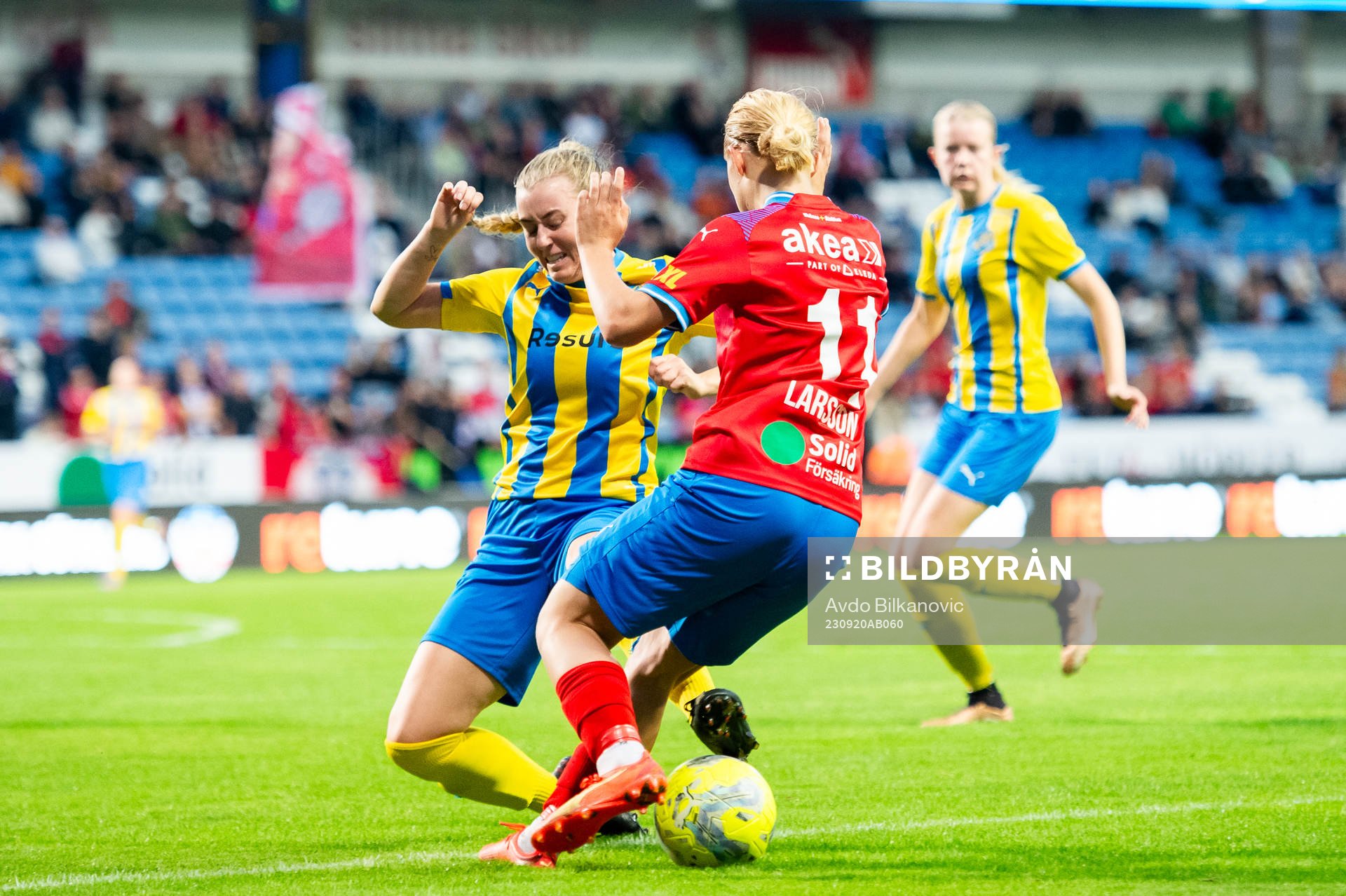 Helsingborgs Alma Larsson och Eskilsminnes Moa Thor
