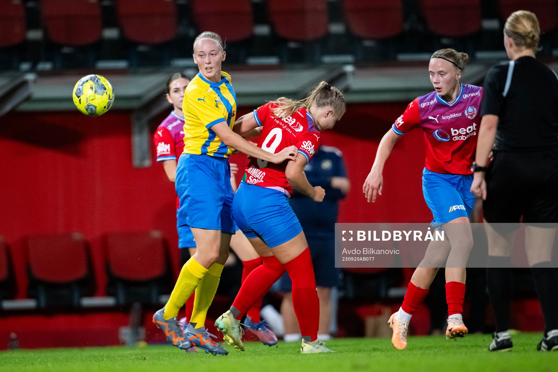 Helsingborgs Tilda Jonhag och Eskilsminnes Alice Hager
